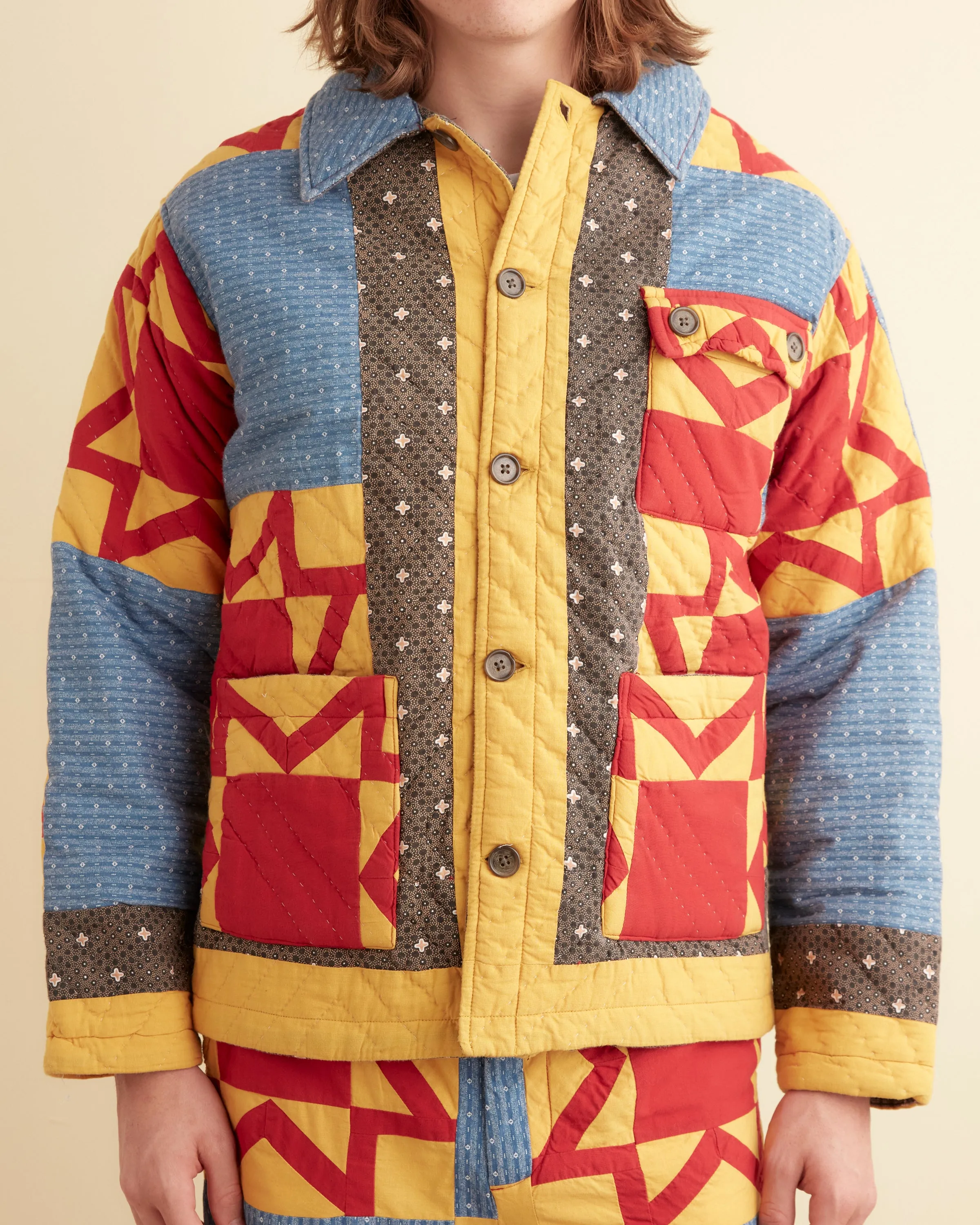 Blazing Star Quilt Jacket sold by BODE product image thumbnail 2