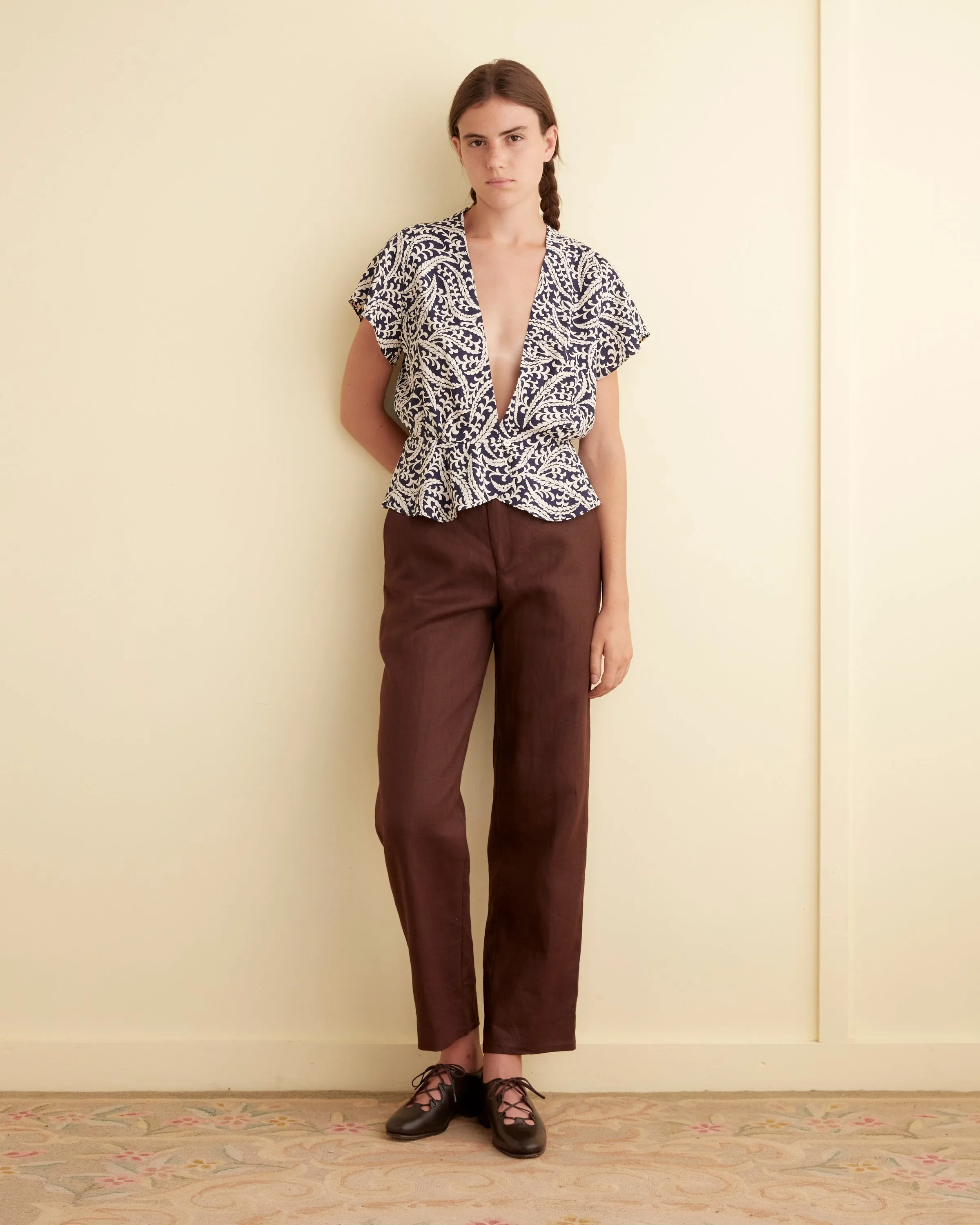 Friendly Fern Top sold by BODE