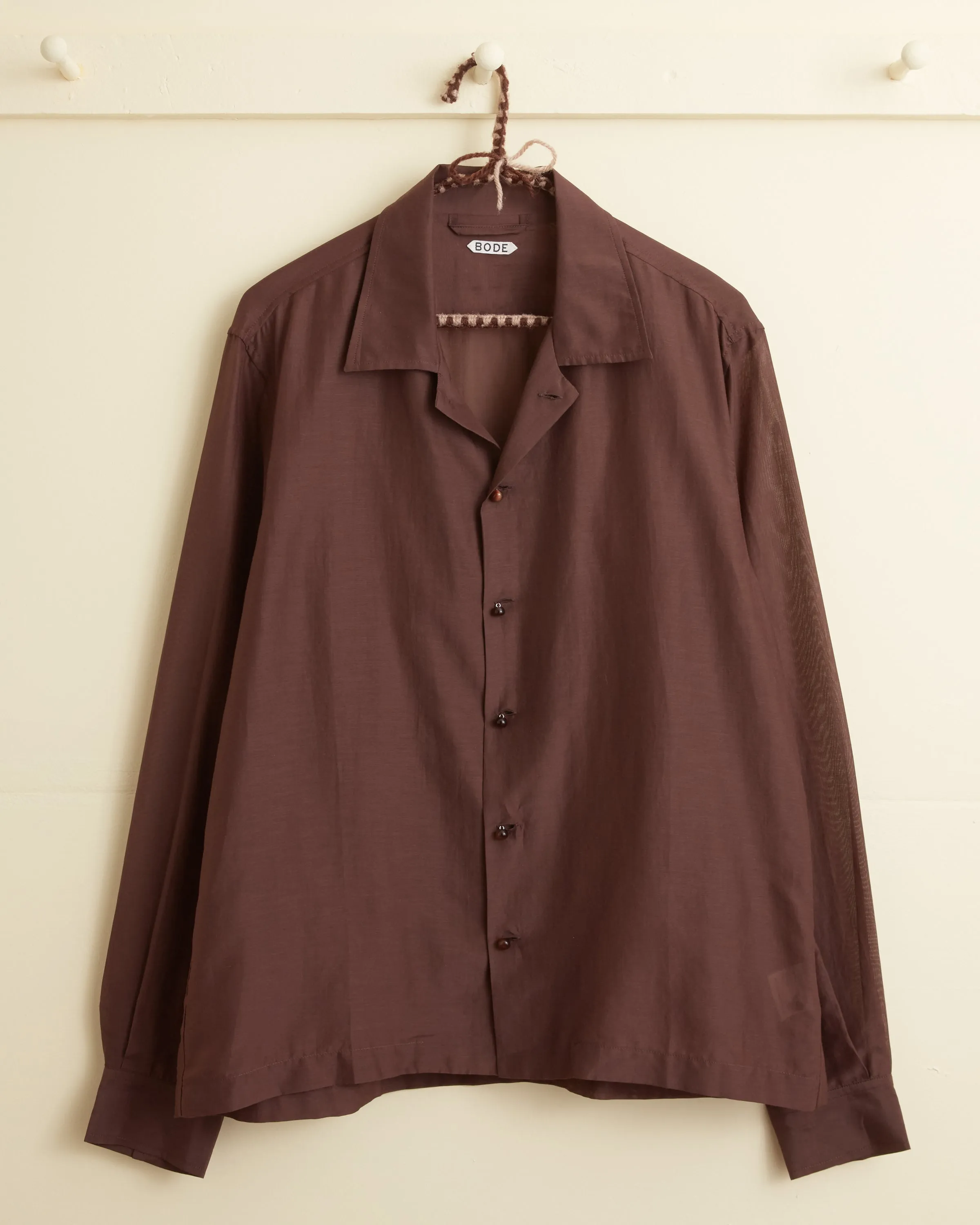 Heartwood Long Sleeve Shirt sold by BODE product image thumbnail 4