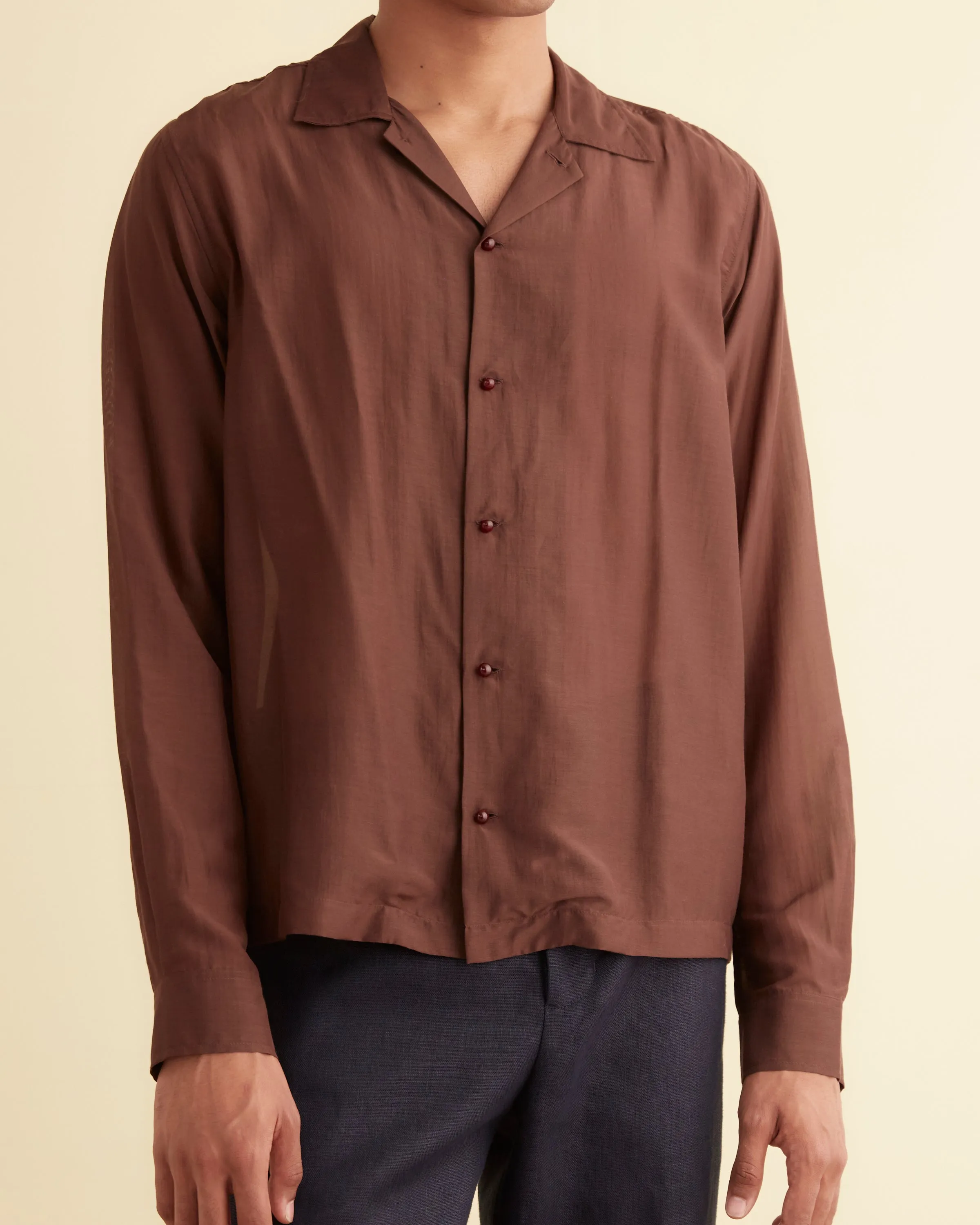 Heartwood Long Sleeve Shirt sold by BODE product image thumbnail 2