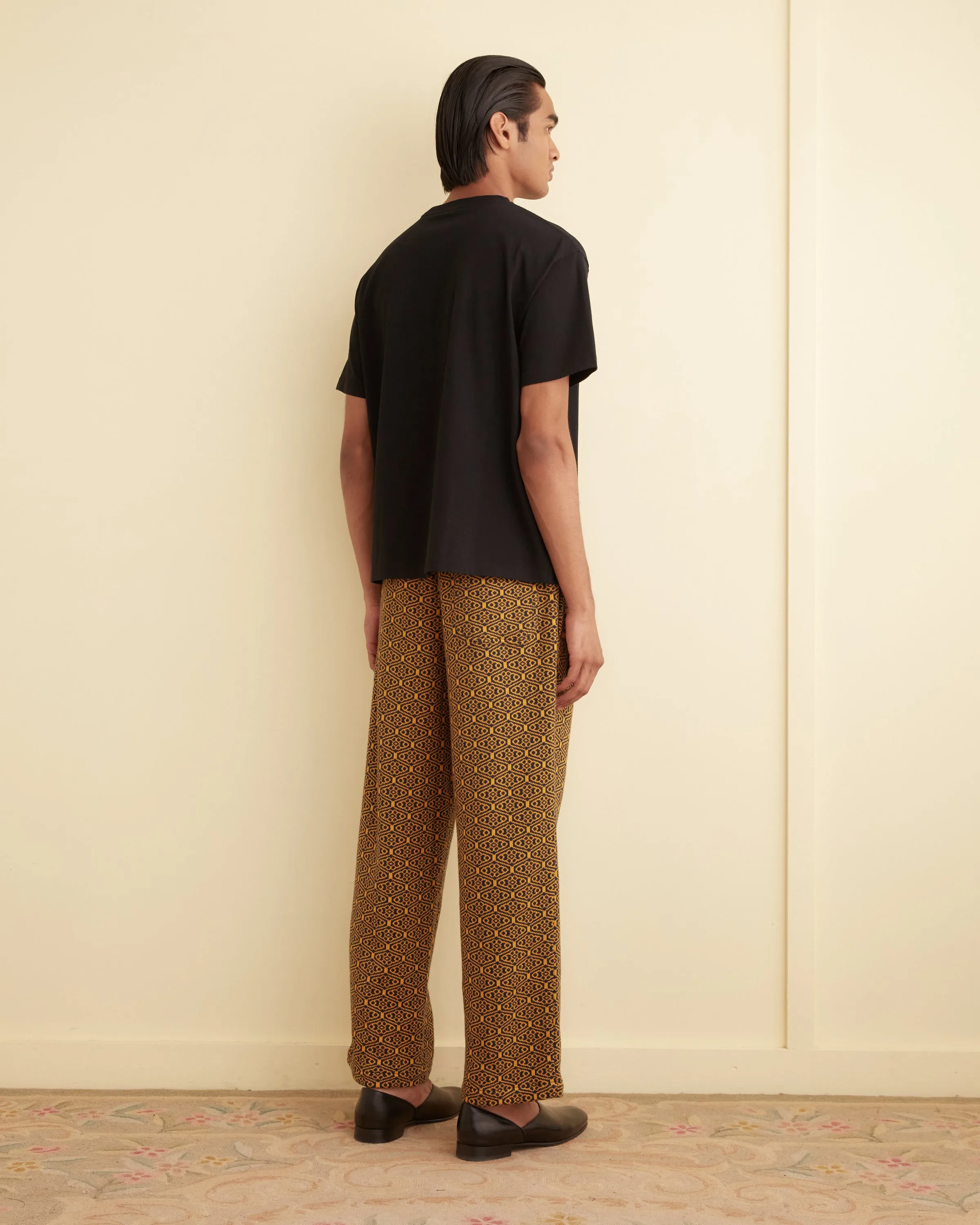 Crescent Jacquard Joggers sold by BODE product image thumbnail 3
