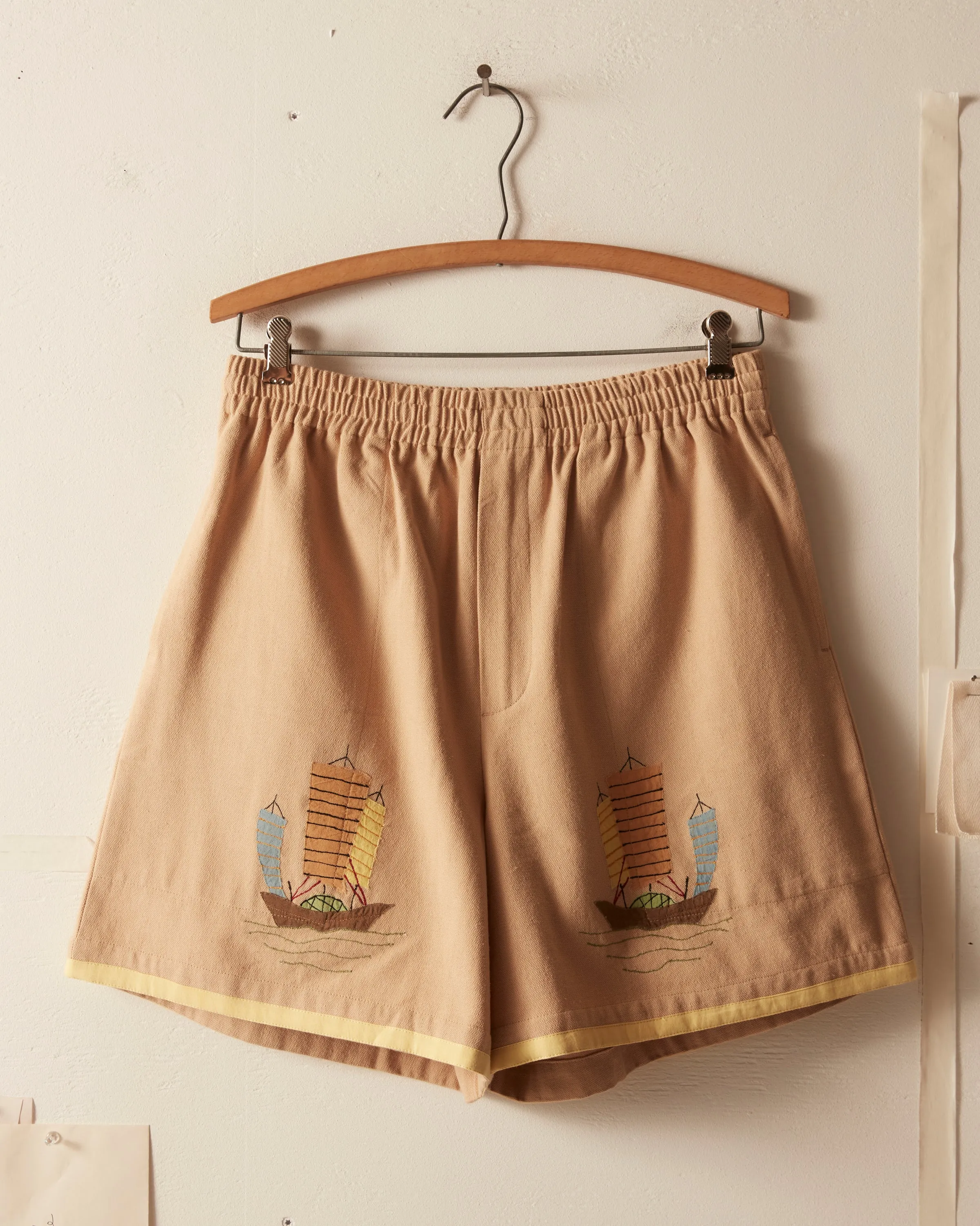 Ship Appliqué Shorts sold by BODE product image thumbnail 2