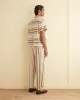 Namesake Stripe Short Sleeve Shirt sold by BODE