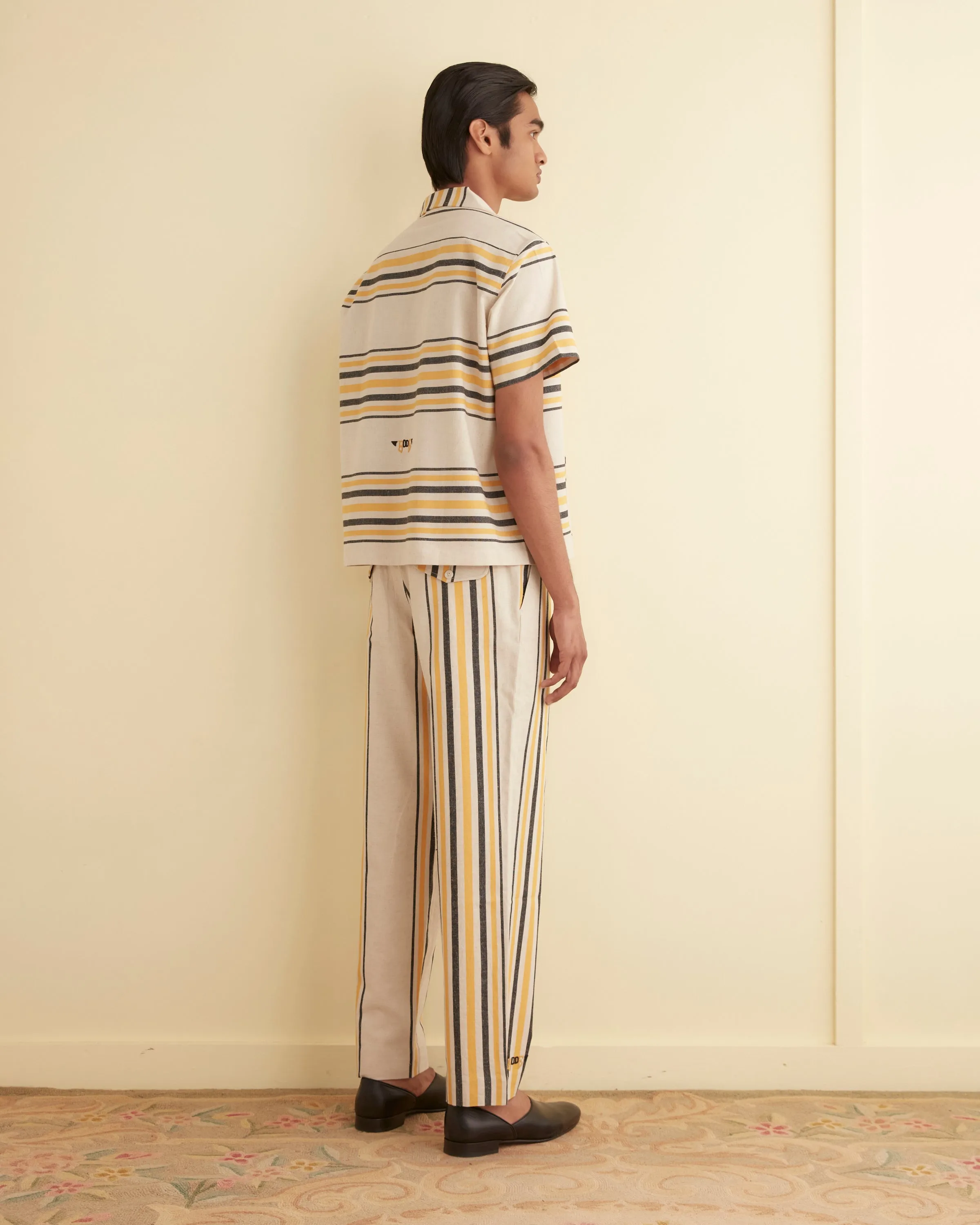 Namesake Stripe Short Sleeve Shirt sold by BODE product image thumbnail 2