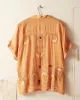 Beaded Cantaloupe Short Sleeve Shirt sold by BODE