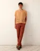 Beaded Cantaloupe Short Sleeve Shirt sold by BODE