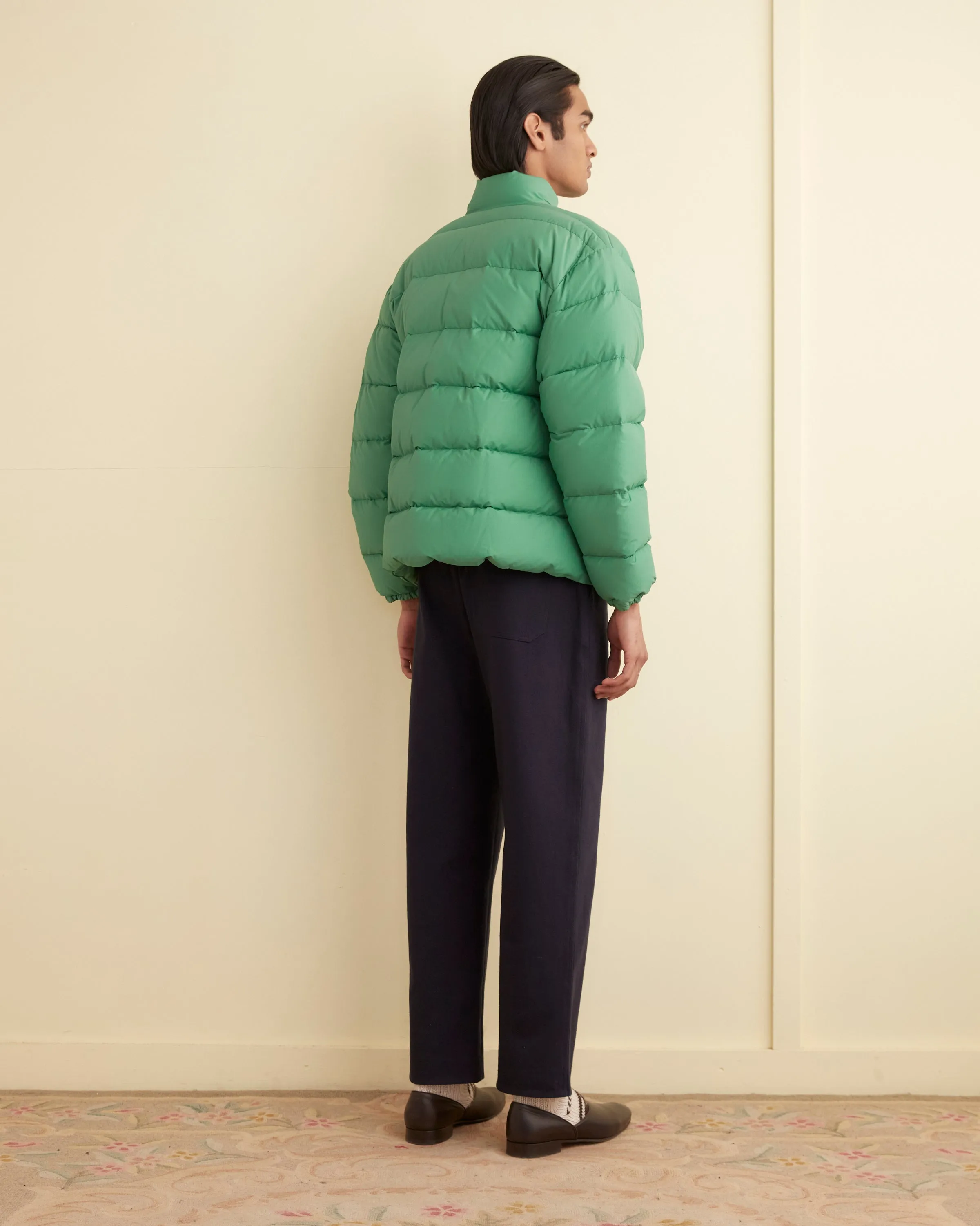 Burlington Puffer Jacket - Green sold by BODE product image thumbnail 3