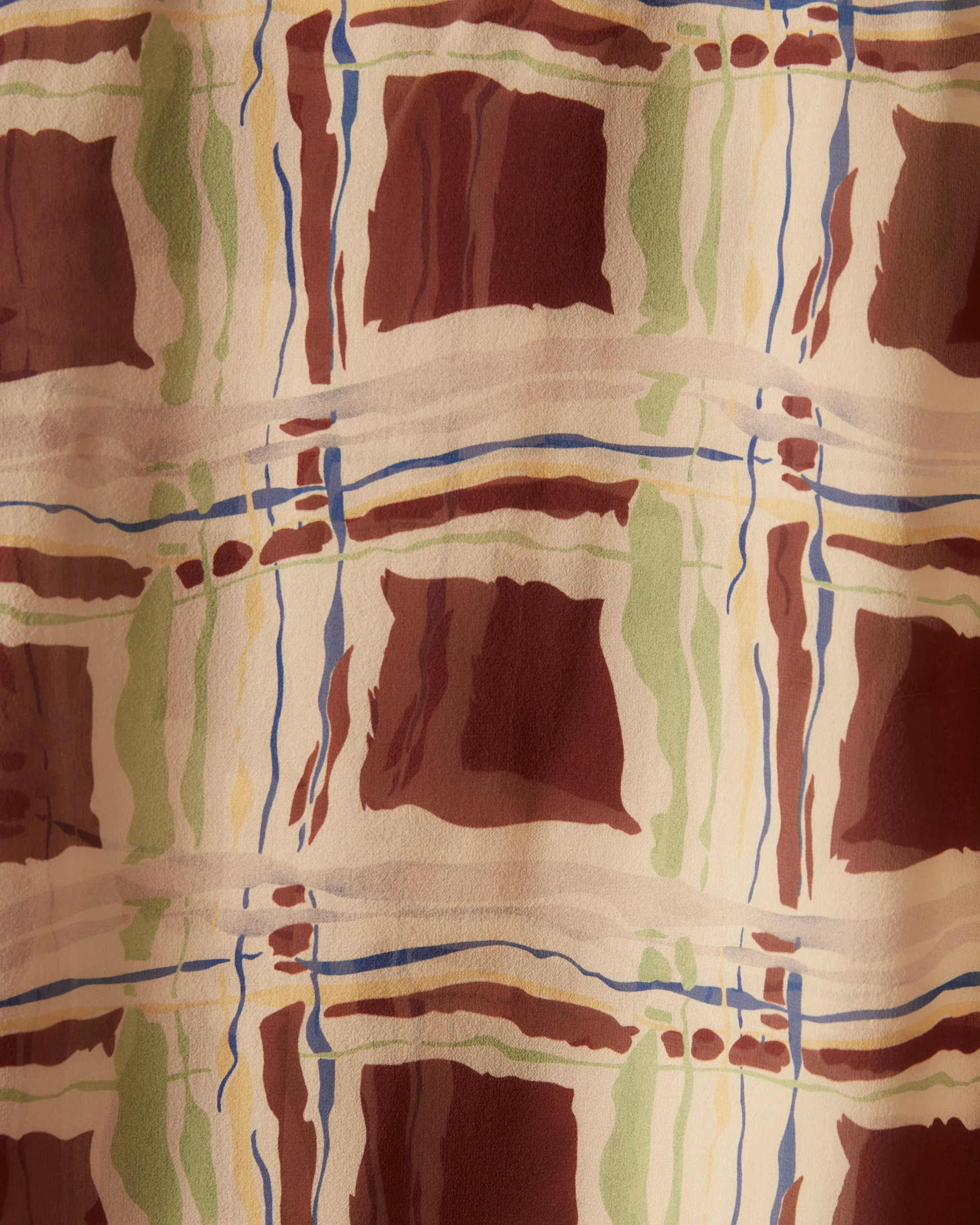 Ripple Plaid Short Sleeve Shirt sold by BODE product image thumbnail 3