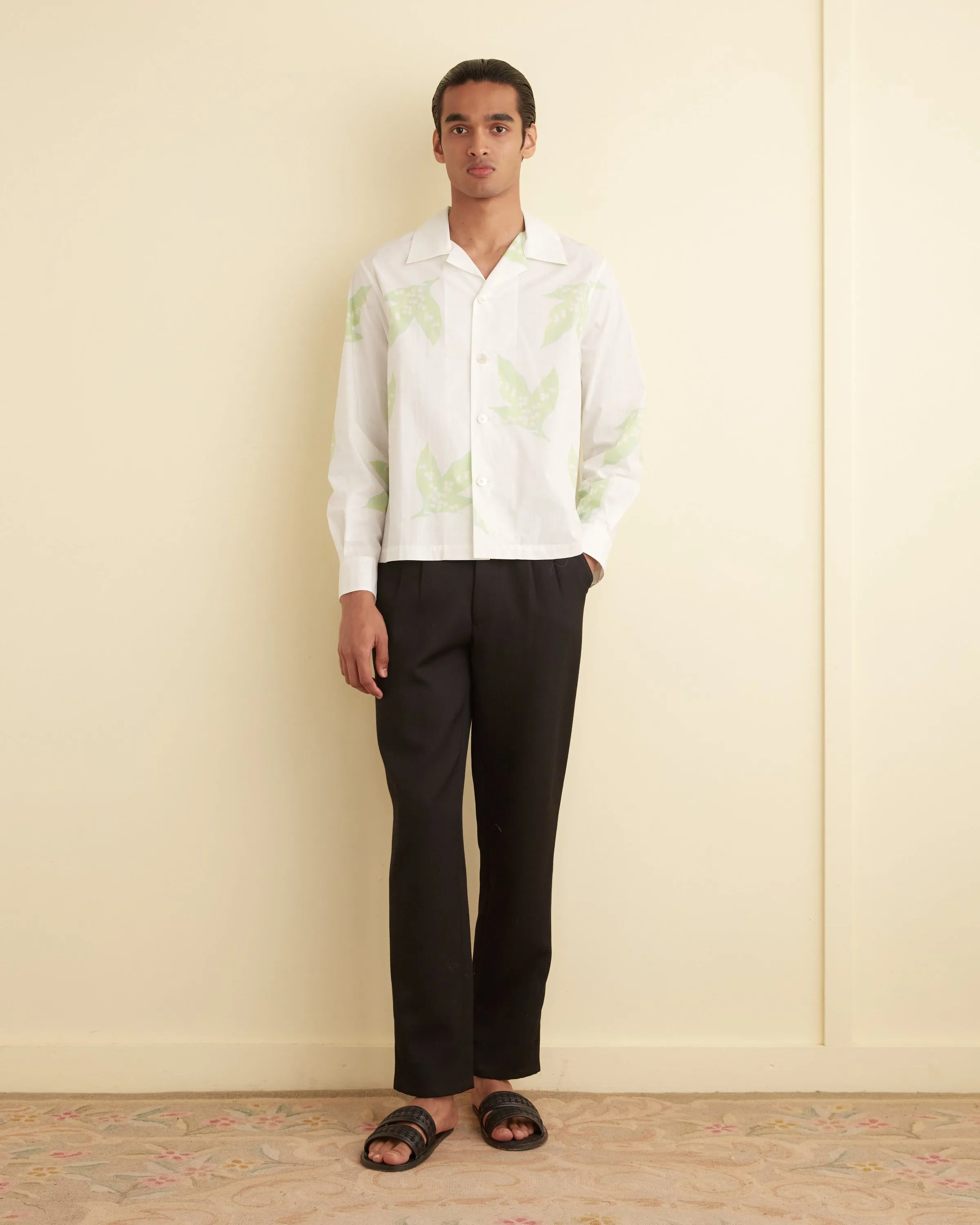 Lily of the Valley Long Sleeve Shirt sold by BODE