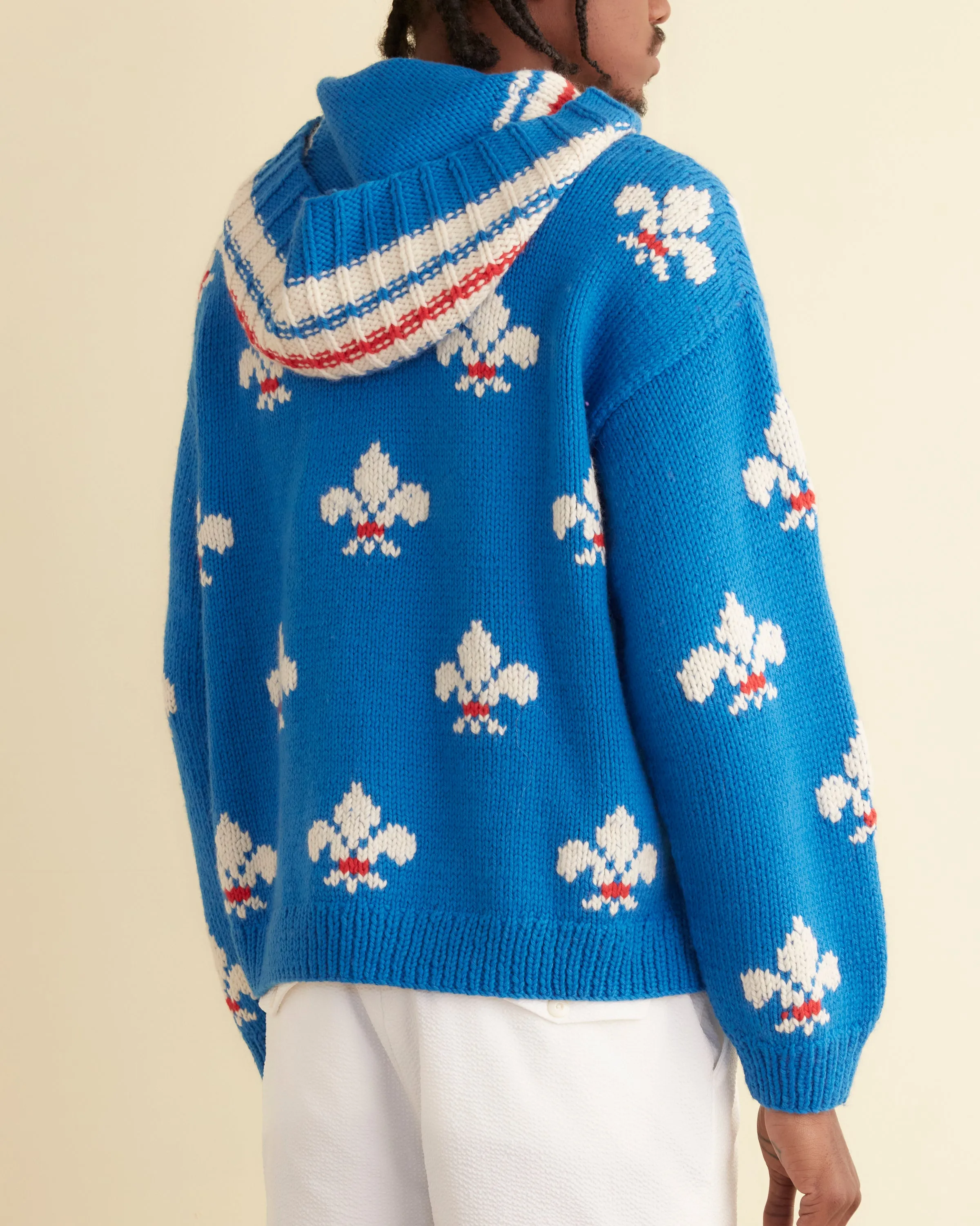 Fleur-de-Lis Hoodie sold by BODE product image thumbnail 2