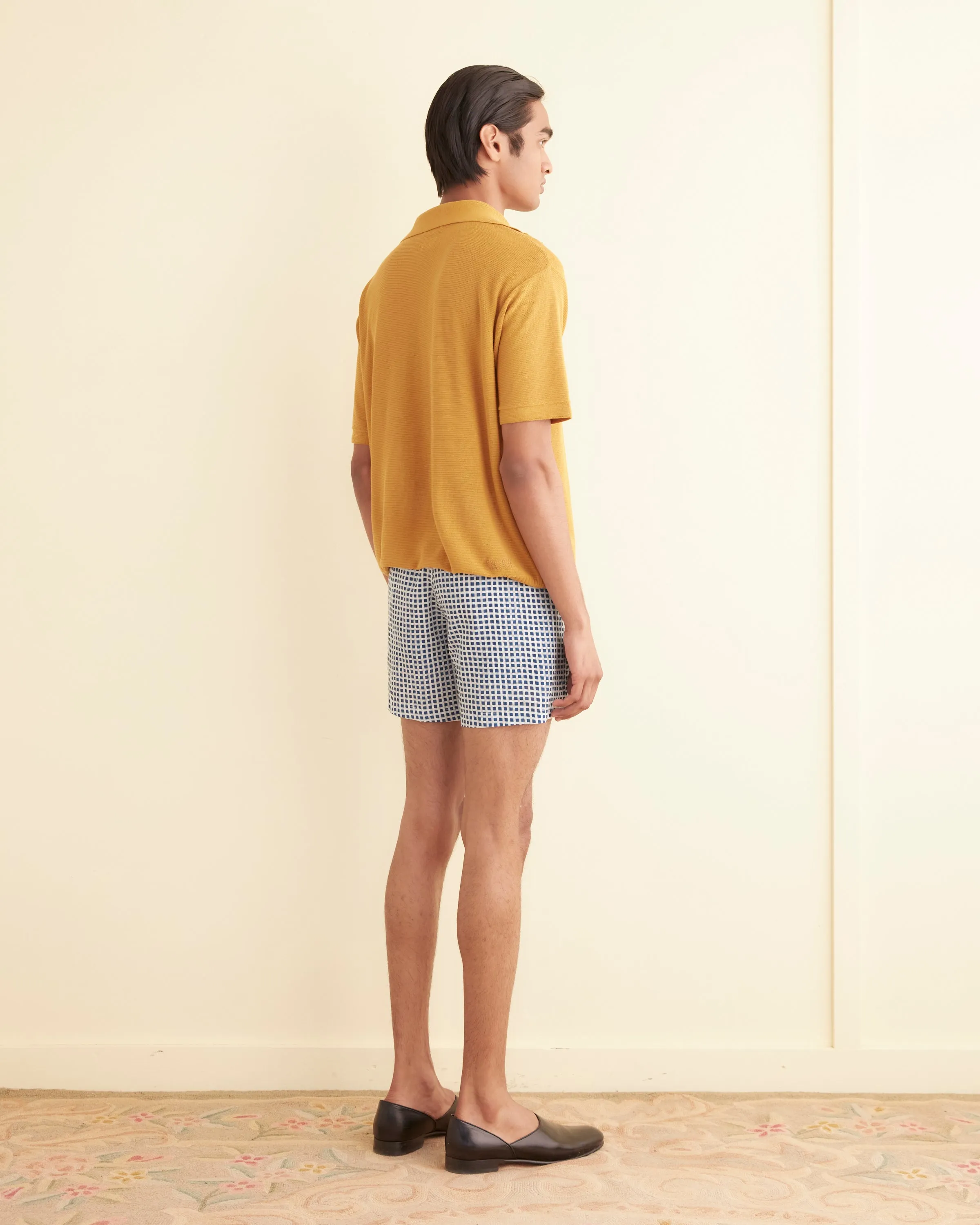 Boxy Polo - Mustard sold by BODE product image thumbnail 3