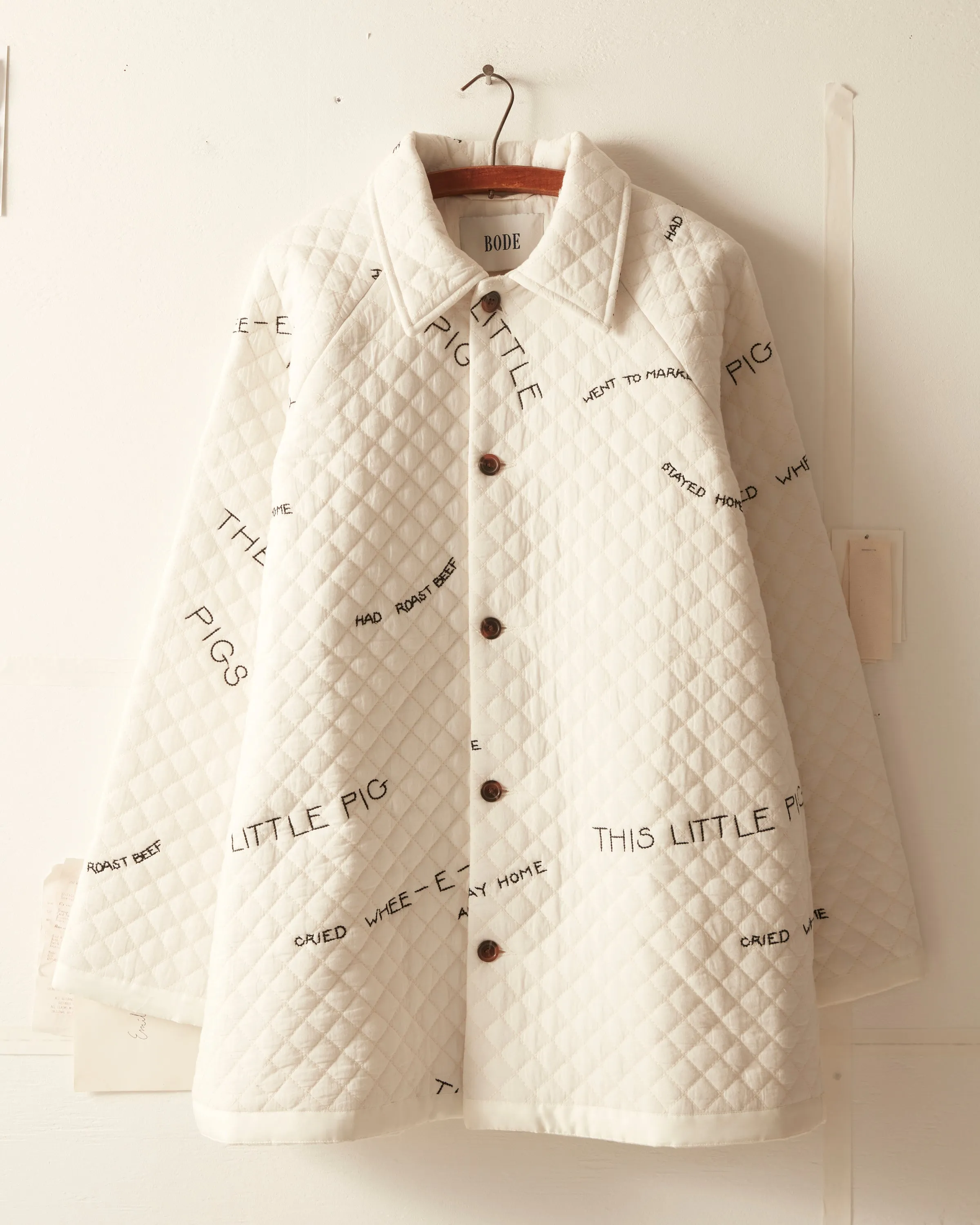 Quilted Little Pigs Jacket sold by BODE product image thumbnail 2