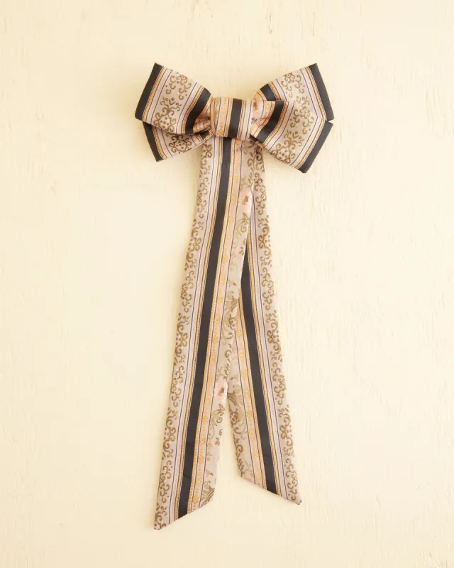 Floret Brocade Bow Barrette sold by BODE