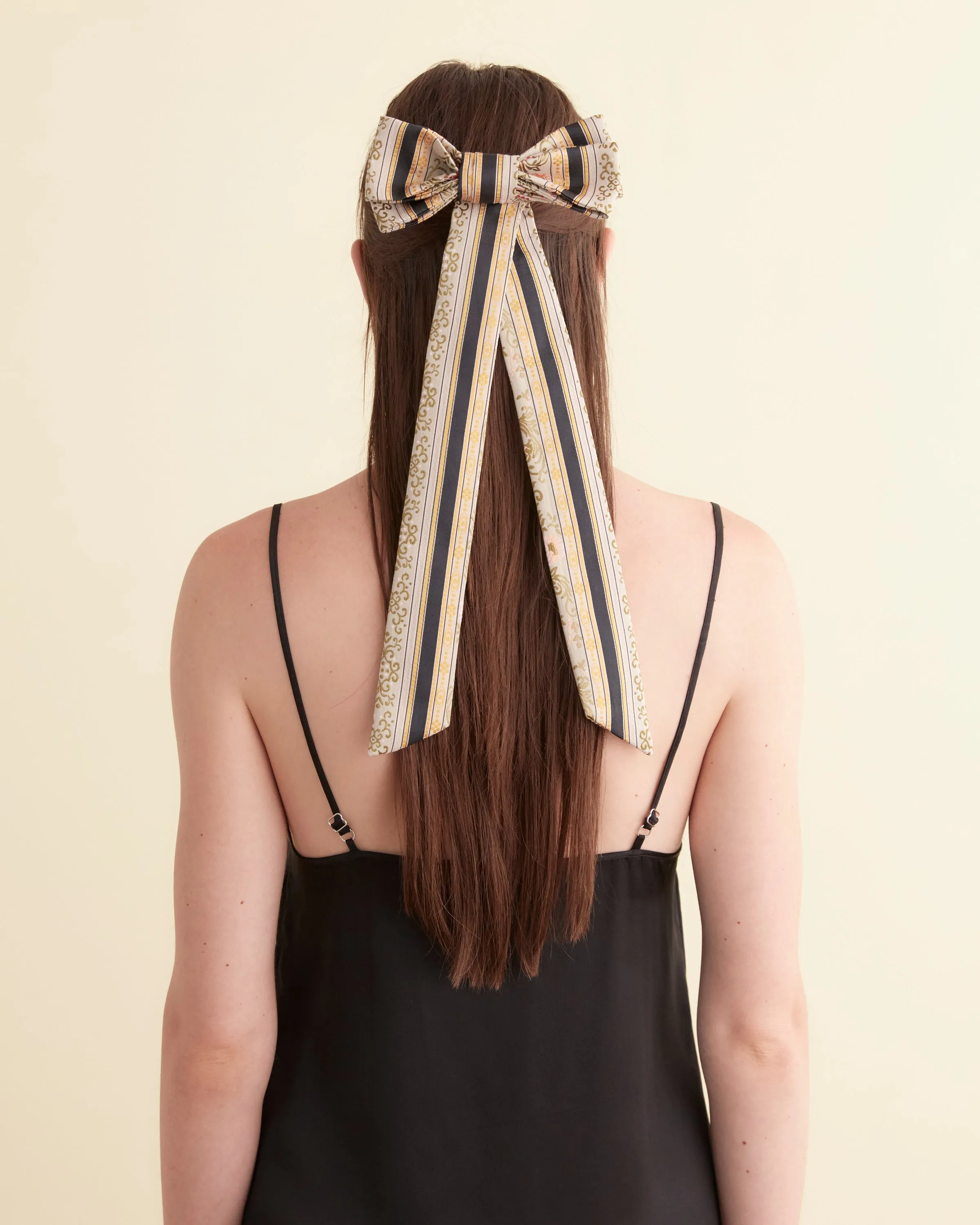 Floret Brocade Bow Barrette sold by BODE product image thumbnail 3