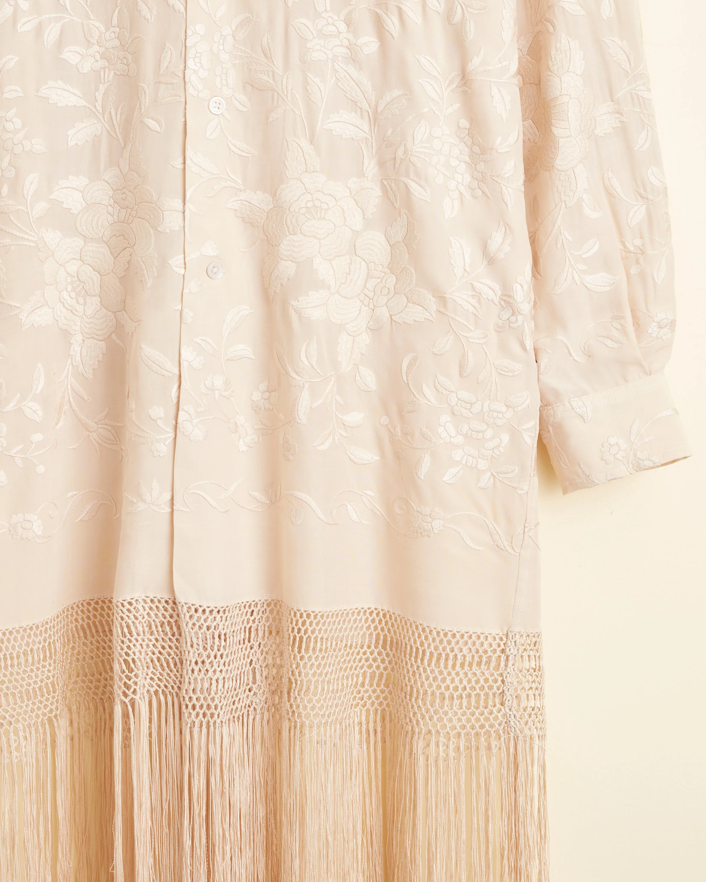 Frozen Gold Fringe Tunic - S sold by BODE product image thumbnail 2