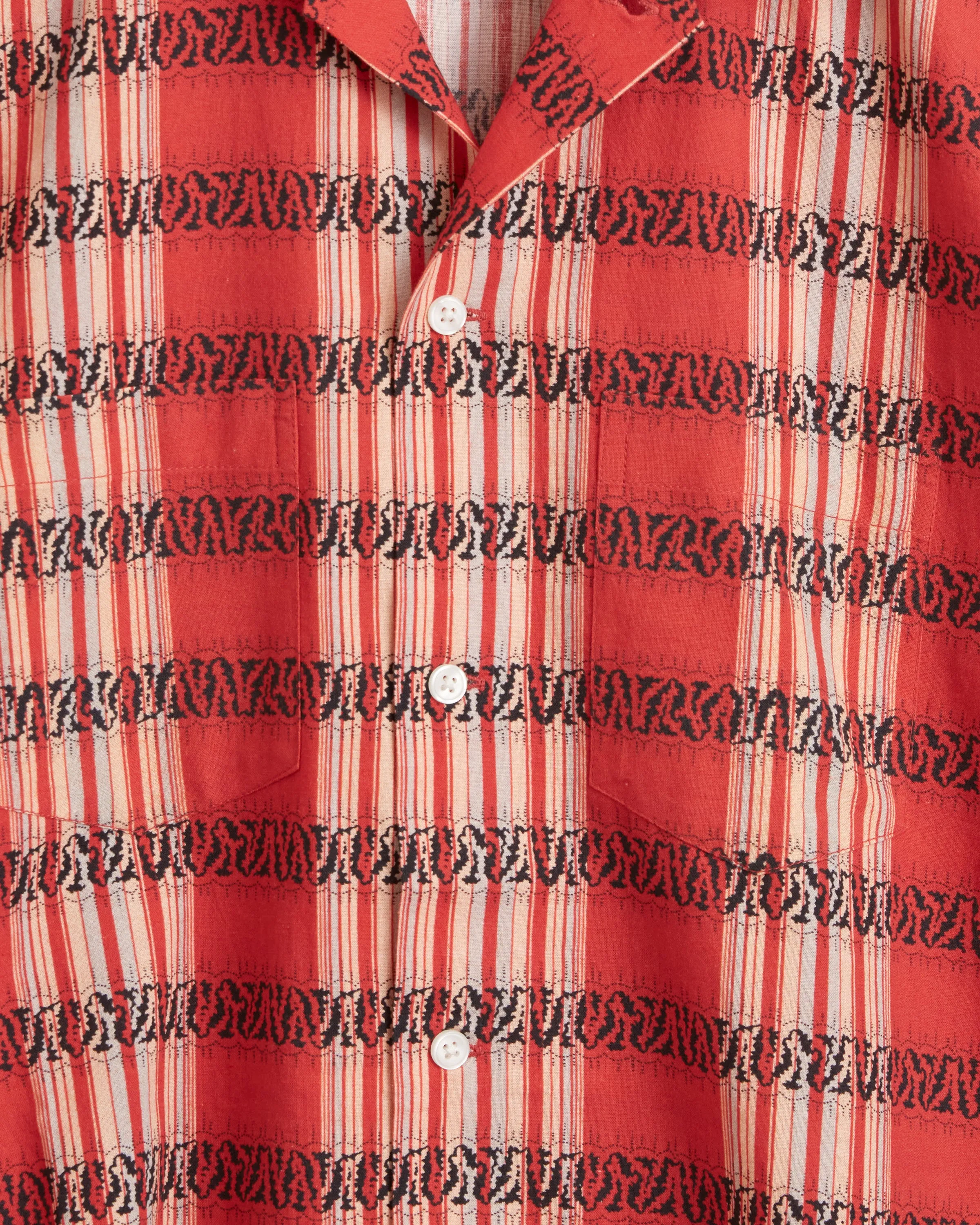 Curran Stripe Short Sleeve Shirt sold by BODE product image thumbnail 2