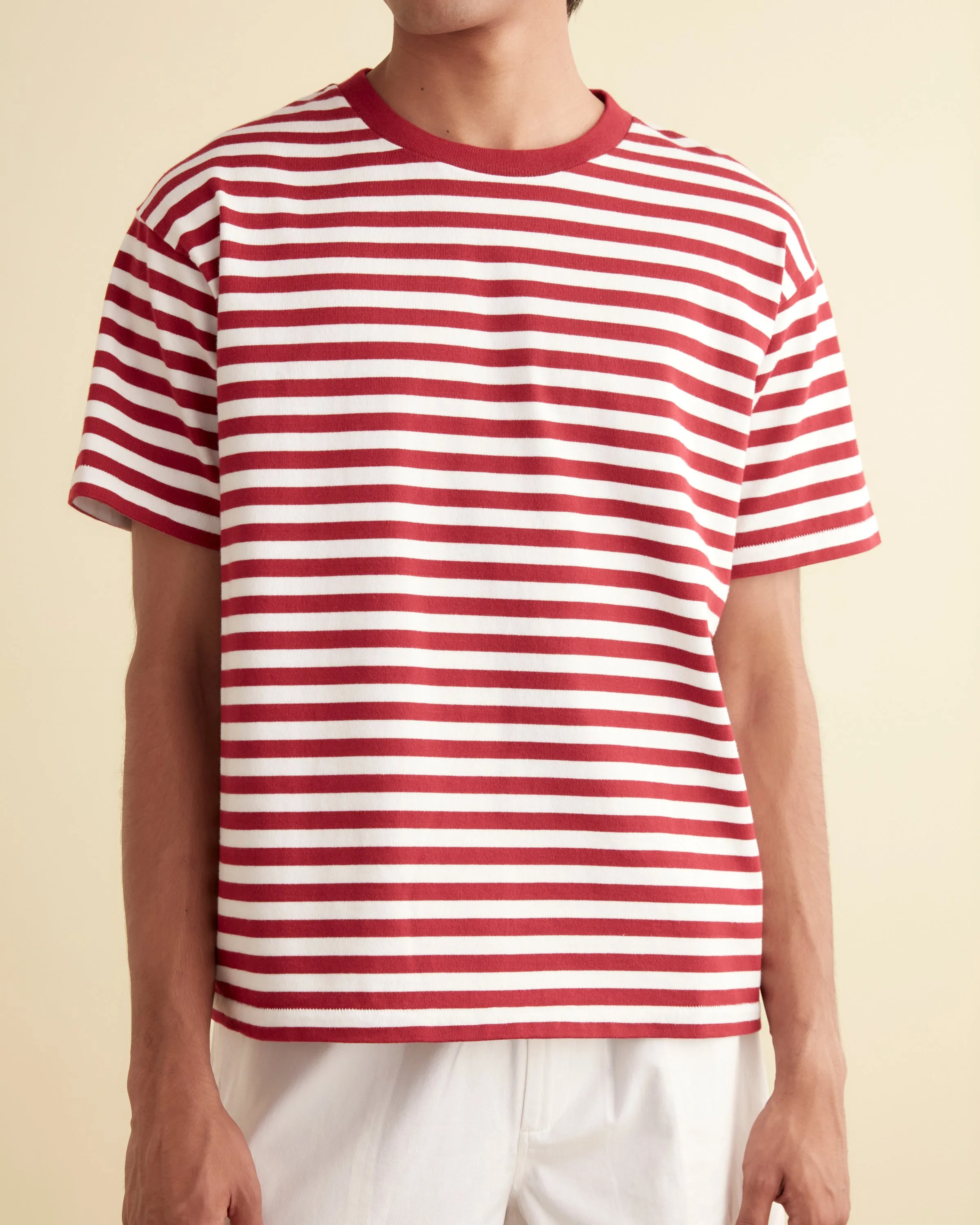 Sawyer Stripe Short Sleeve Shirt sold by BODE product image thumbnail 2