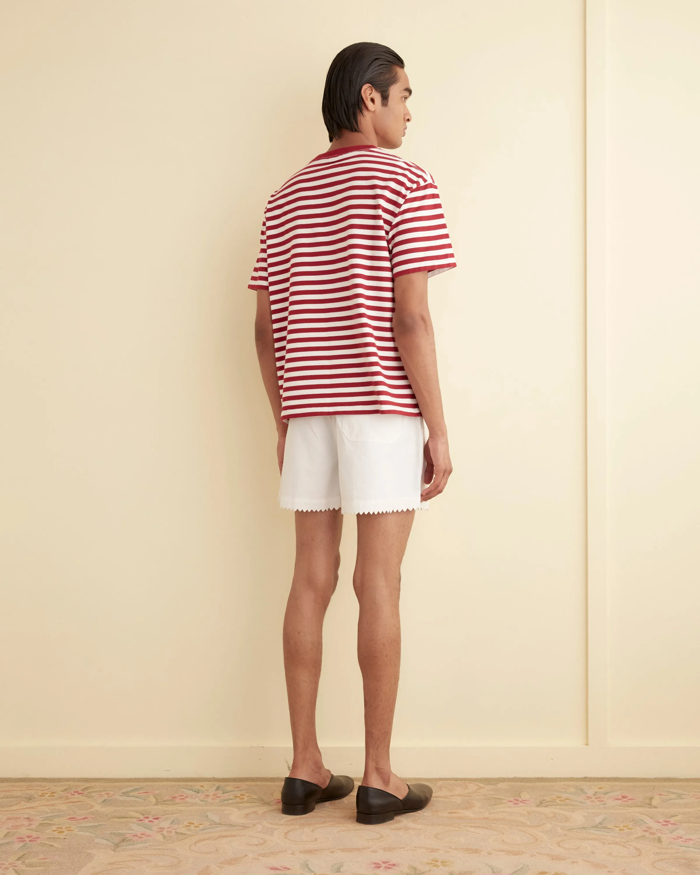 Sawyer Stripe Short Sleeve Shirt sold by BODE product image thumbnail 3