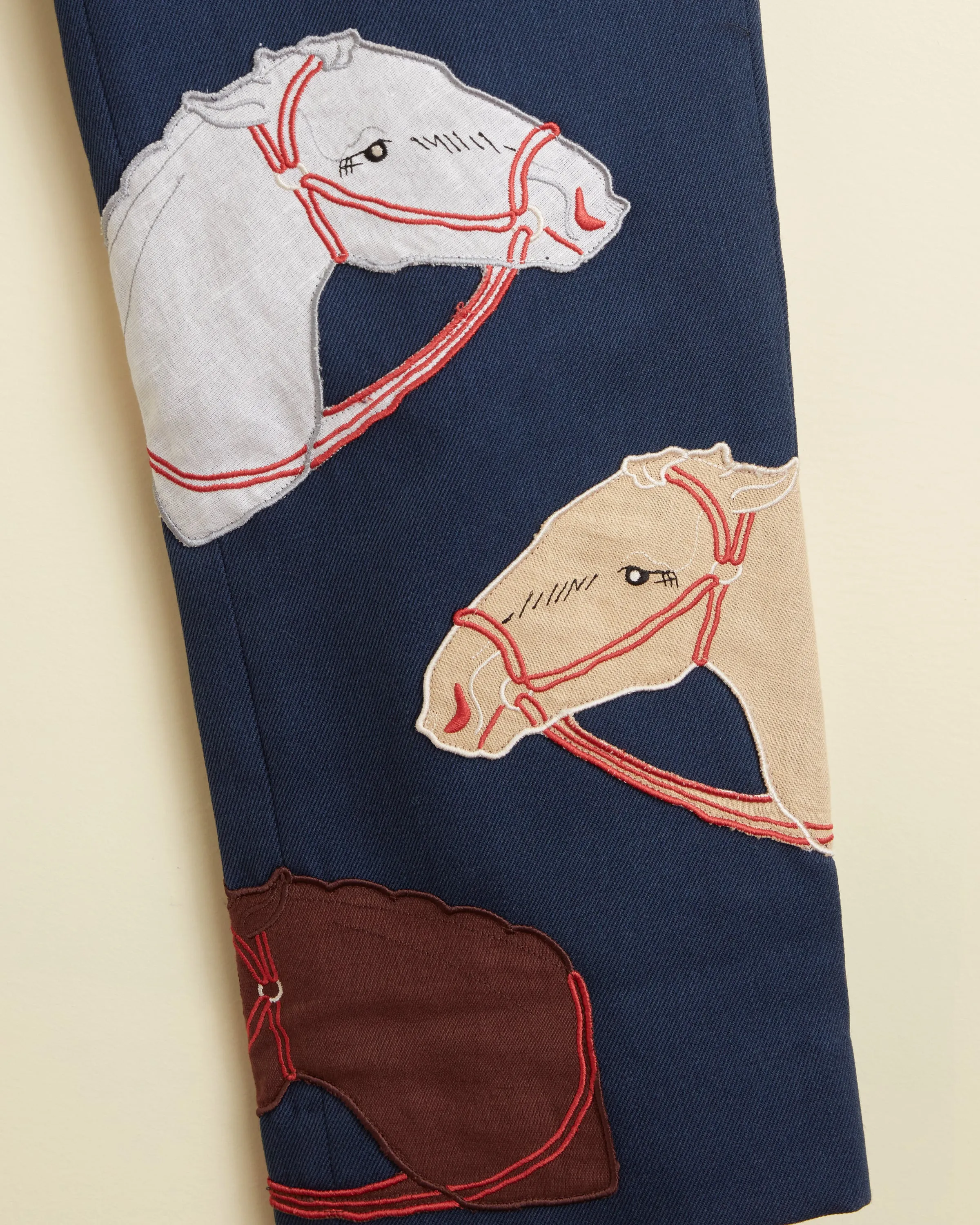 Pony Appliqué Trousers sold by BODE product image thumbnail 3