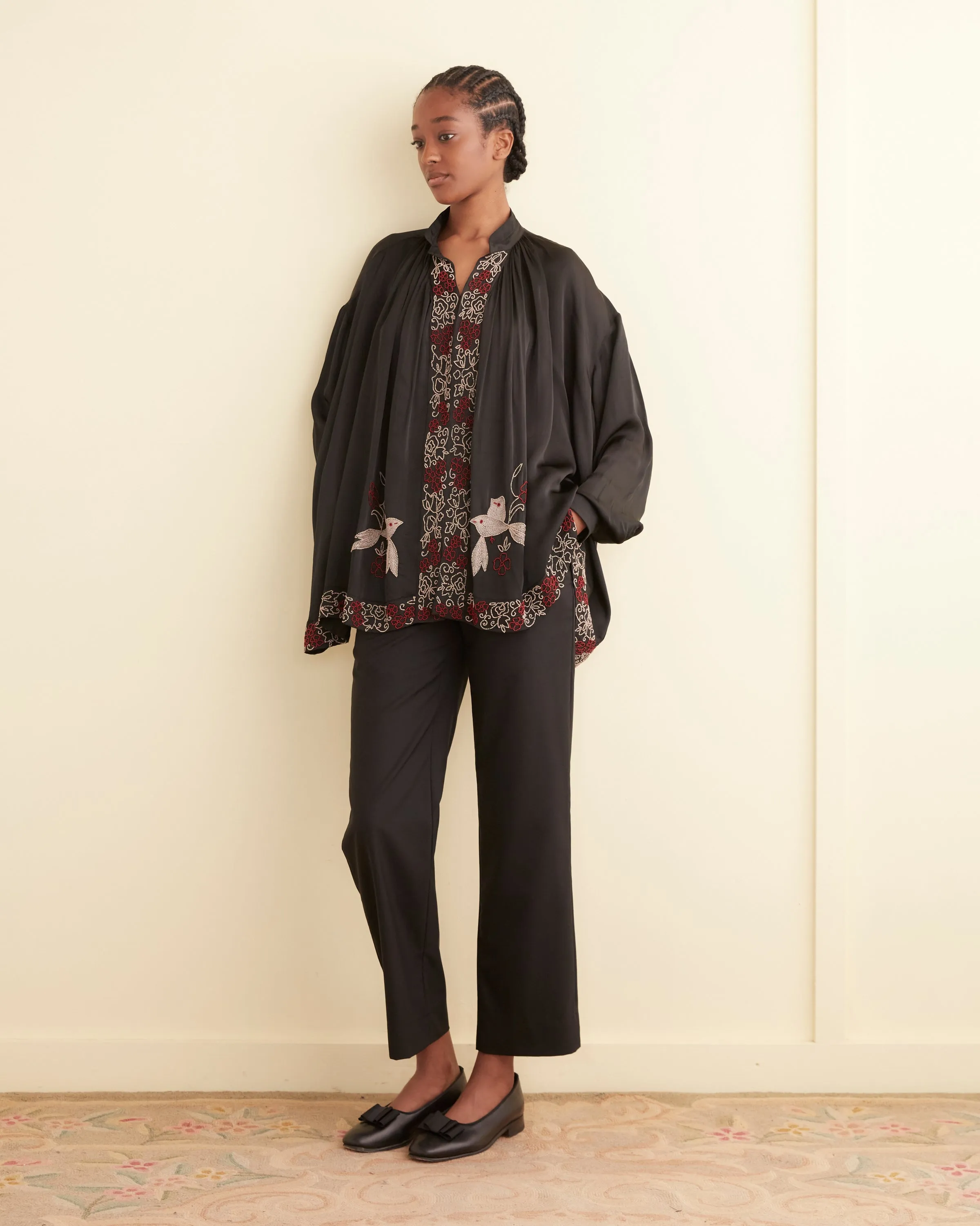 Beaded Tropicbird Shirt sold by BODE