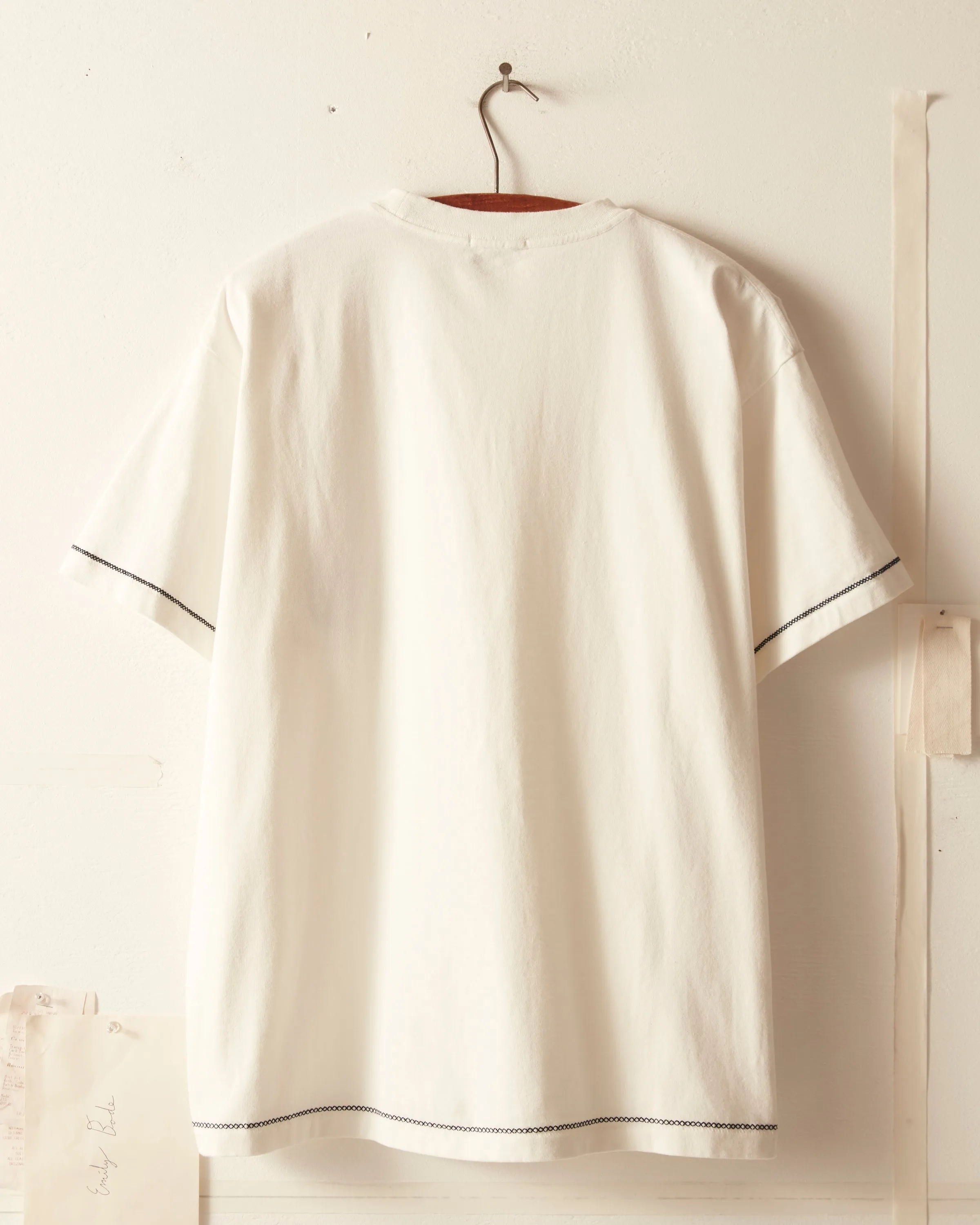 Sailboat Pocket Tee - Cream sold by BODE product image thumbnail 3