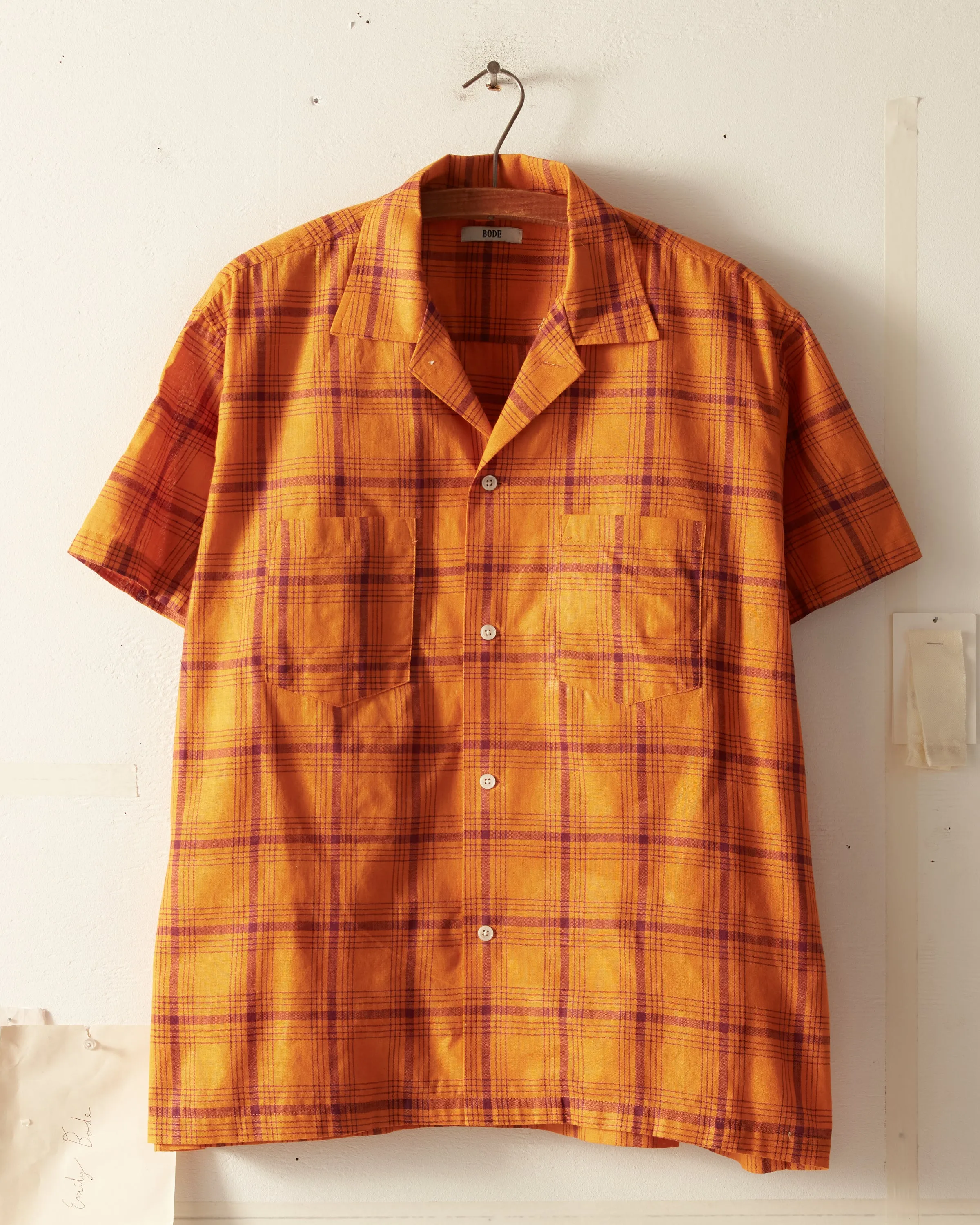 Cromarty Check Shirt sold by BODE