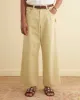 Herringbone Knolly Brook Trousers - Green sold by BODE