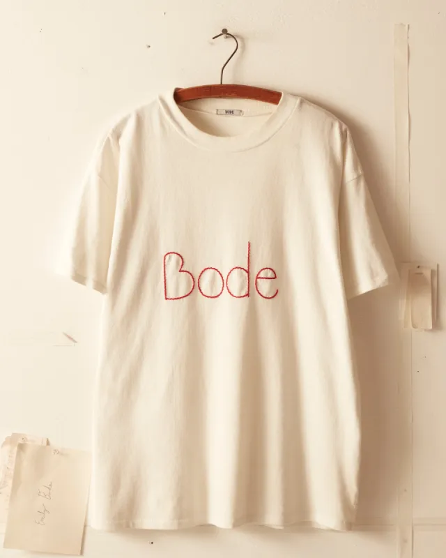 Bode Embroidered Tee sold by BODE