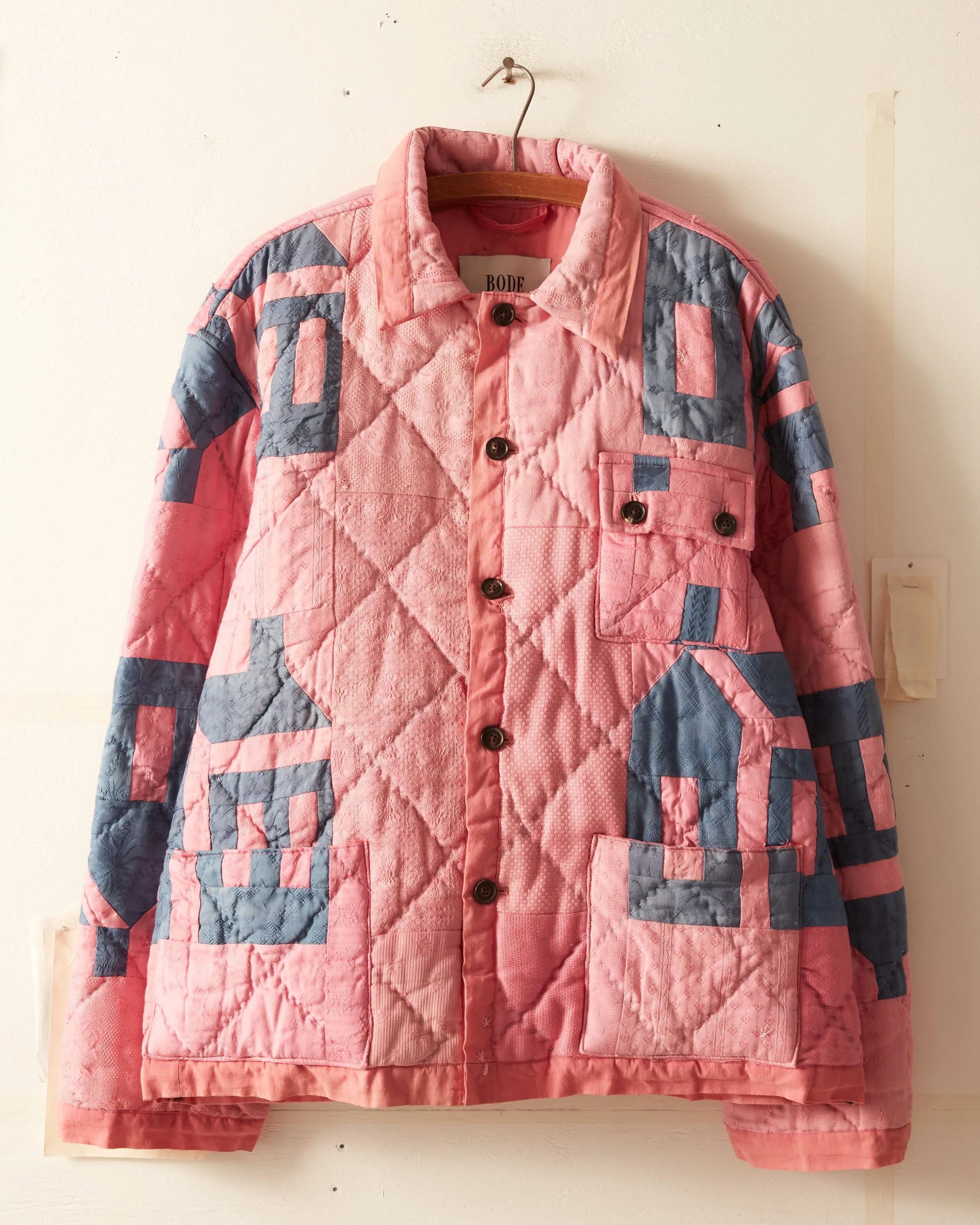 Pink Home Quilt Jacket - XL/XXL sold by BODE