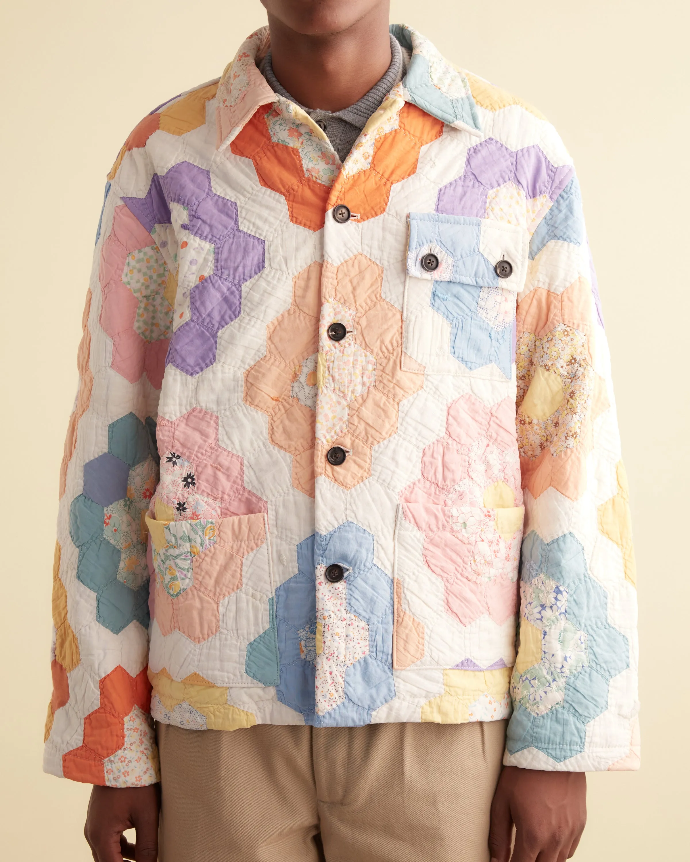 Hexagonal Floret Jacket - M/L sold by BODE product image thumbnail 2