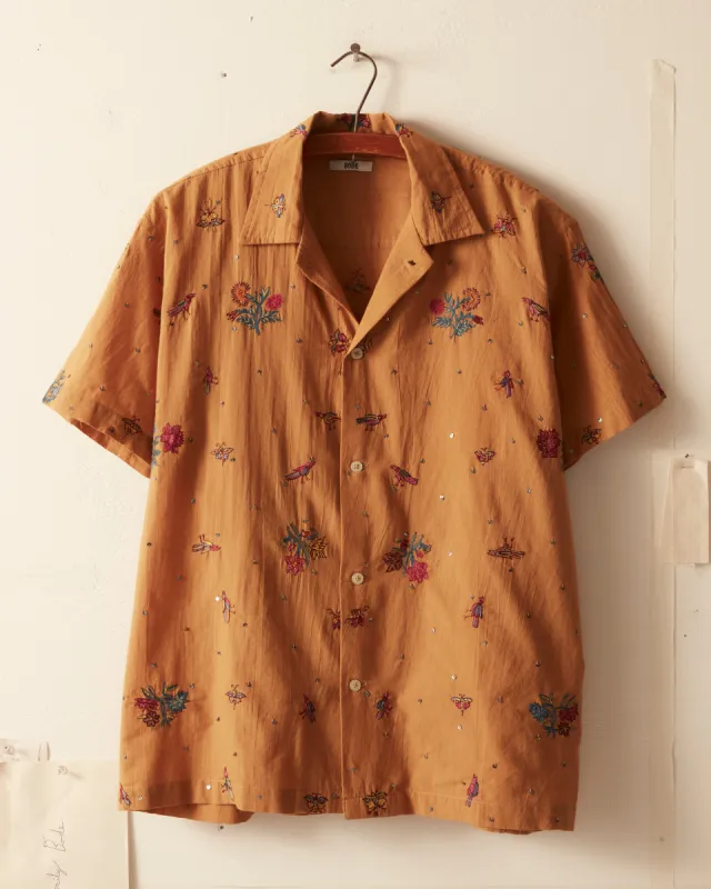 Micro Bird Short Sleeve Shirt sold by BODE