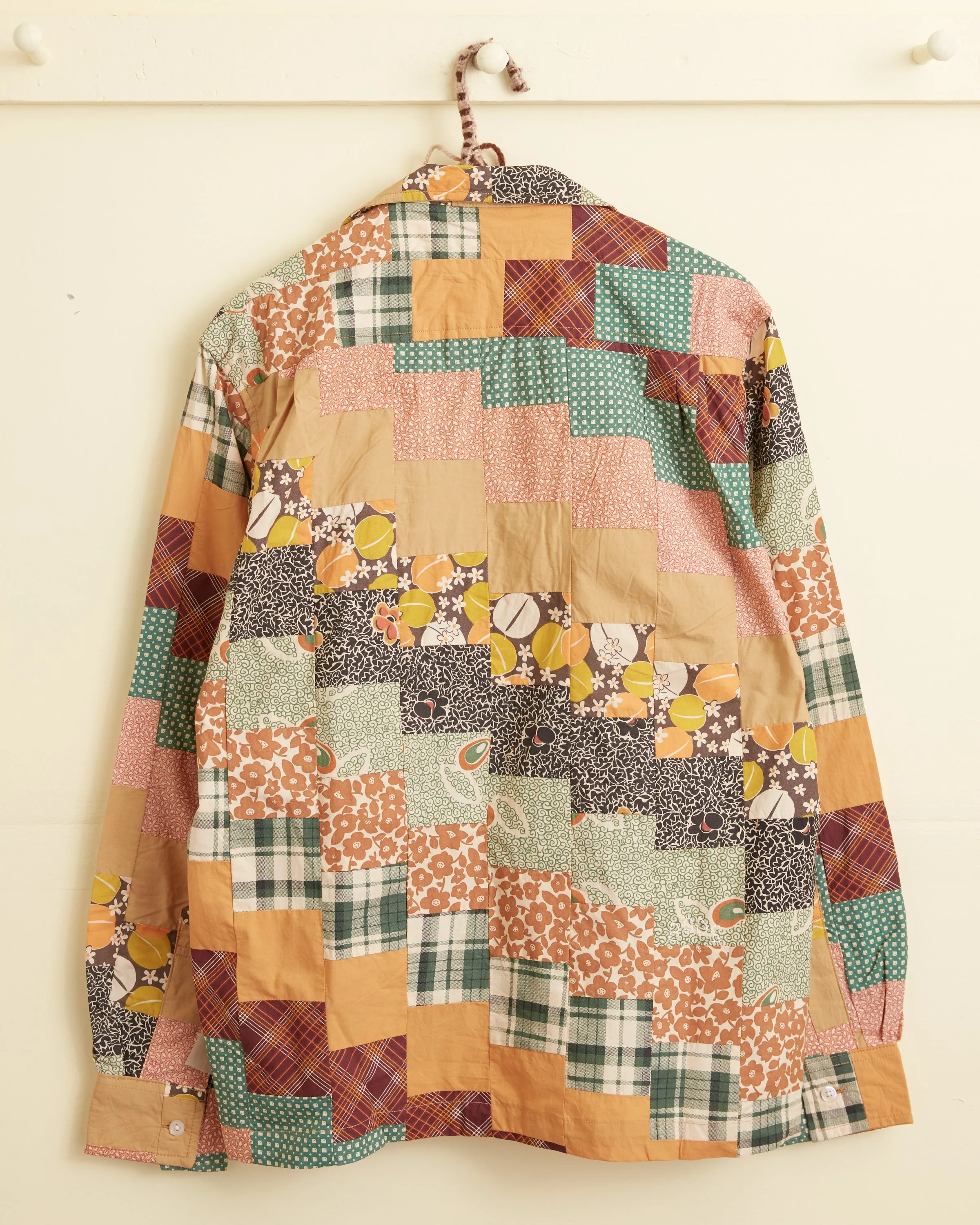 Diagonal Square Patchwork Shirt sold by BODE product image thumbnail 3