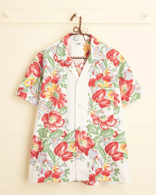 Cardinal Flower Short Sleeve Shirt sold by BODE