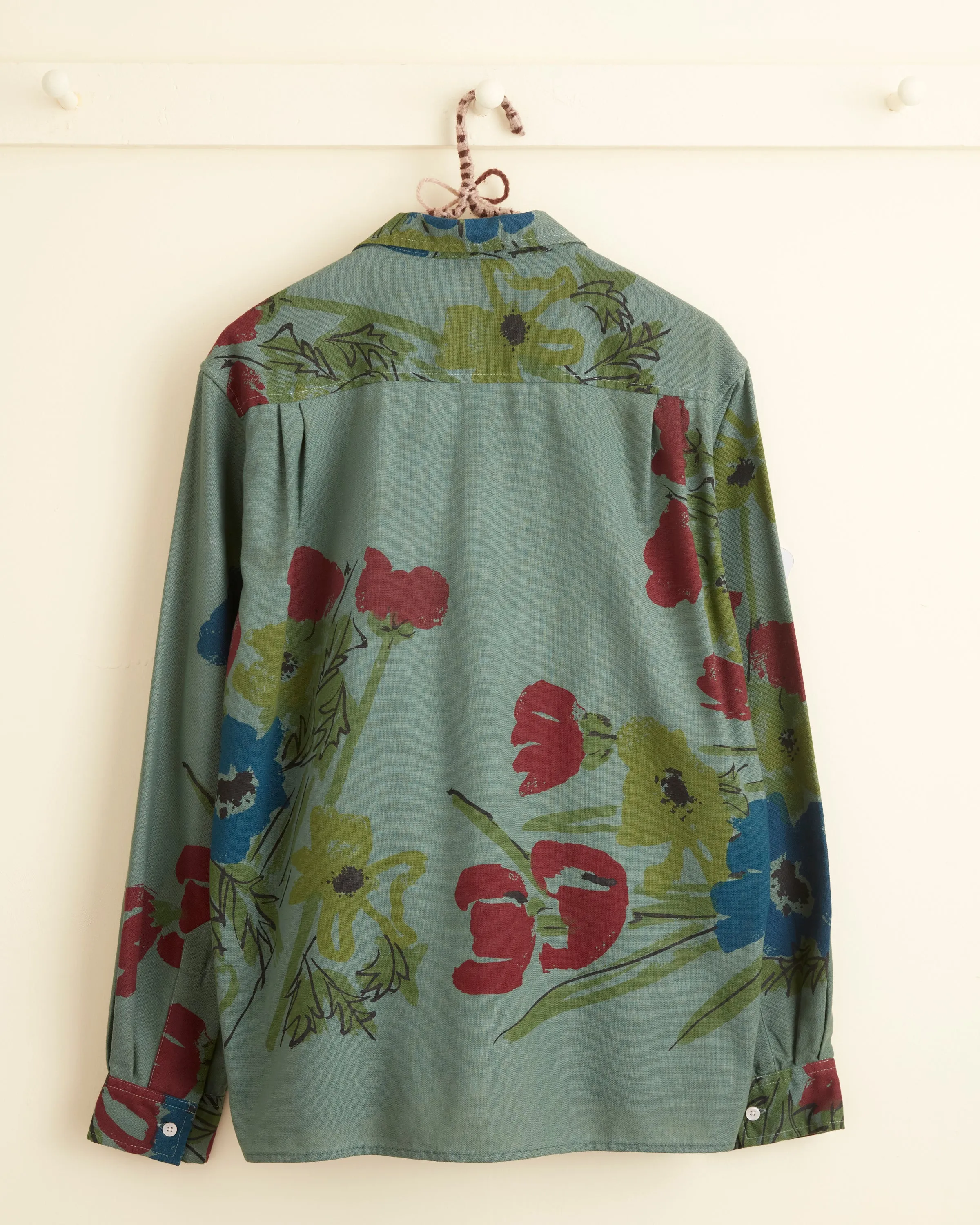 Overdyed Tablecloth Long Sleeve Shirt - S sold by BODE product image thumbnail 3