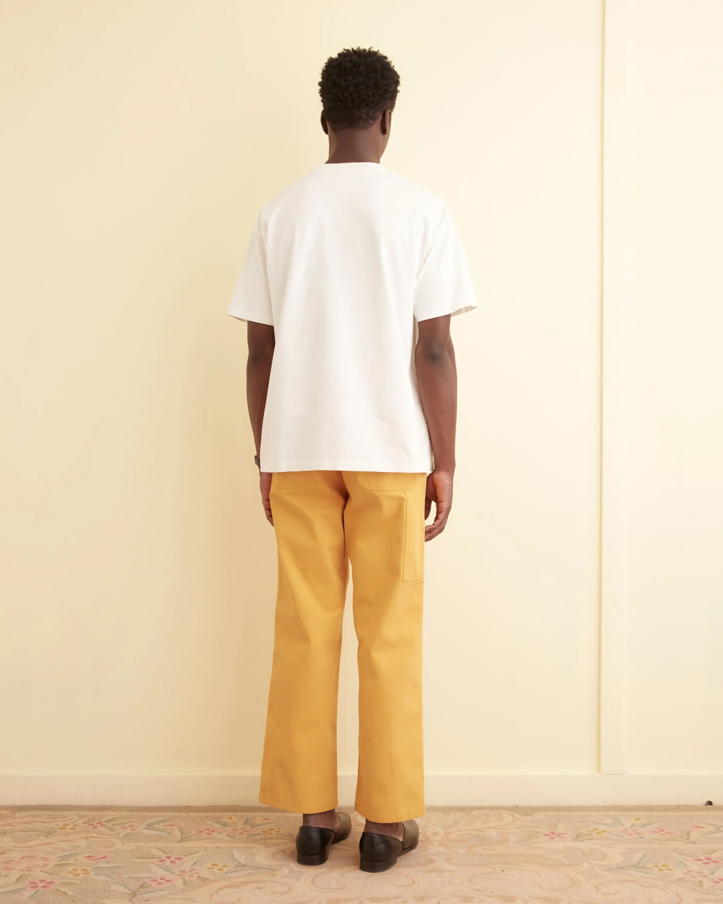 Twill Knolly Brook Trousers - Yellow sold by BODE product image thumbnail 4