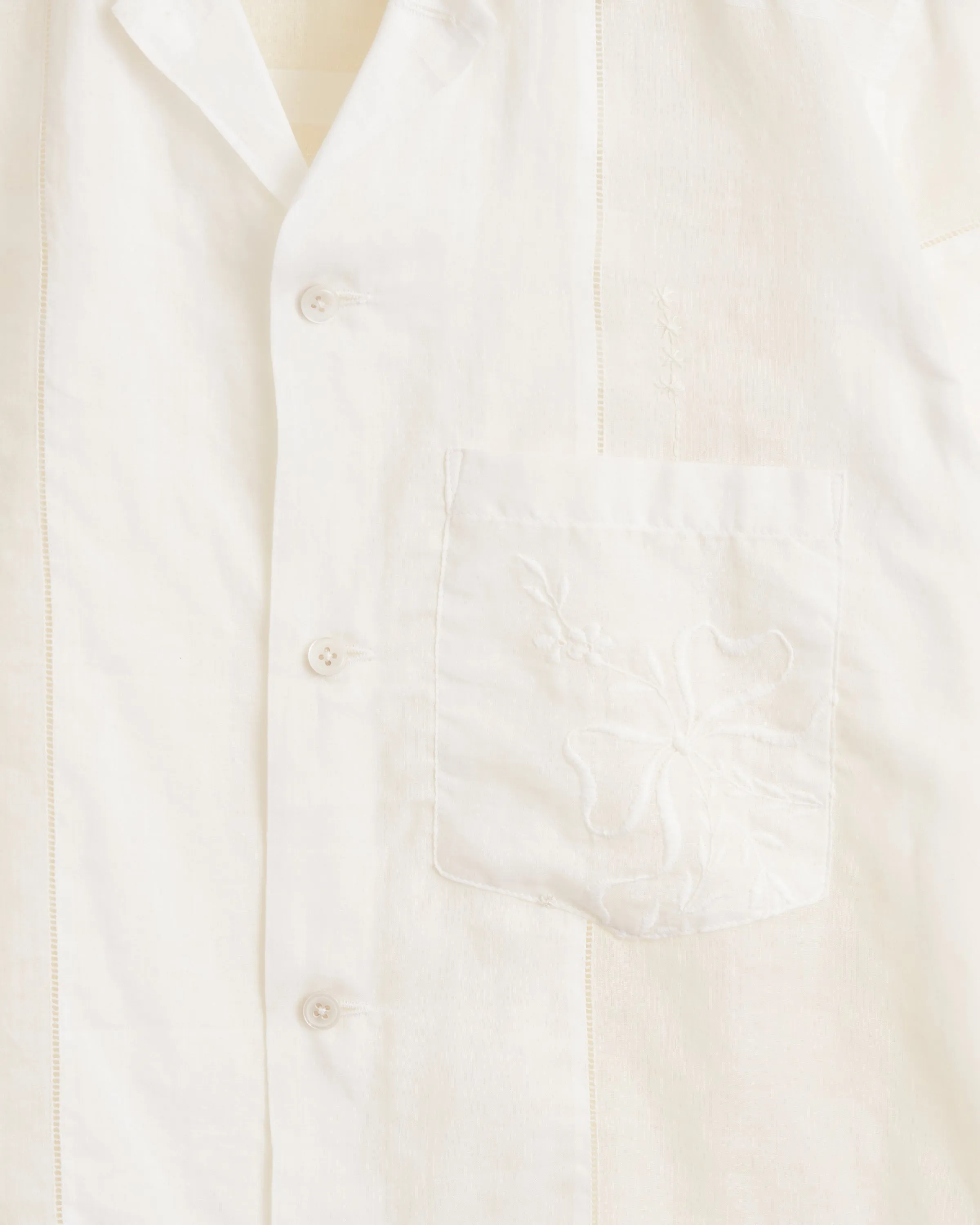 Zephyr Cotton Short Sleeve Shirt - XS sold by BODE product image thumbnail 3