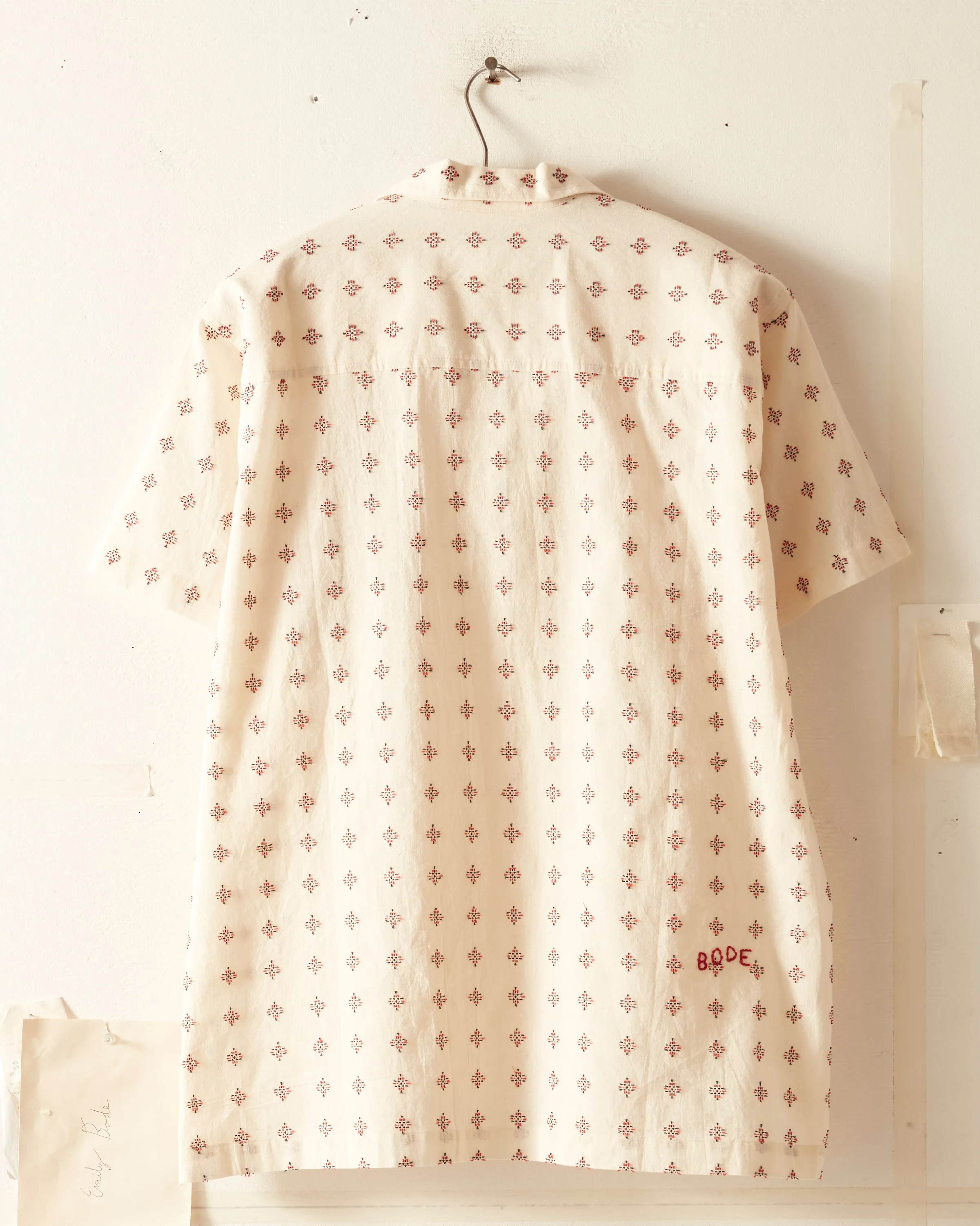 Chrystie Weave Short Sleeve Shirt sold by BODE product image thumbnail 5