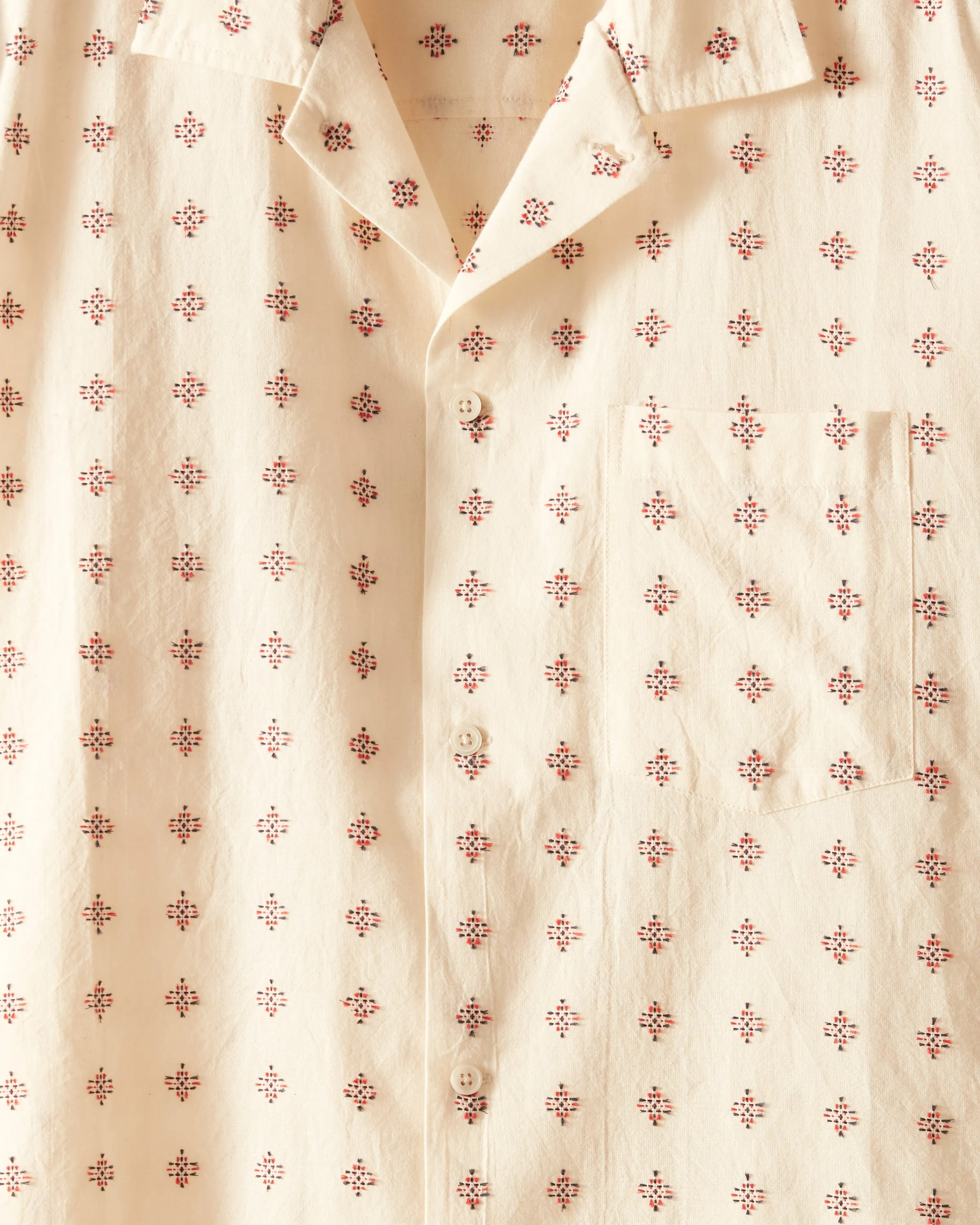 Chrystie Weave Short Sleeve Shirt sold by BODE product image thumbnail 3