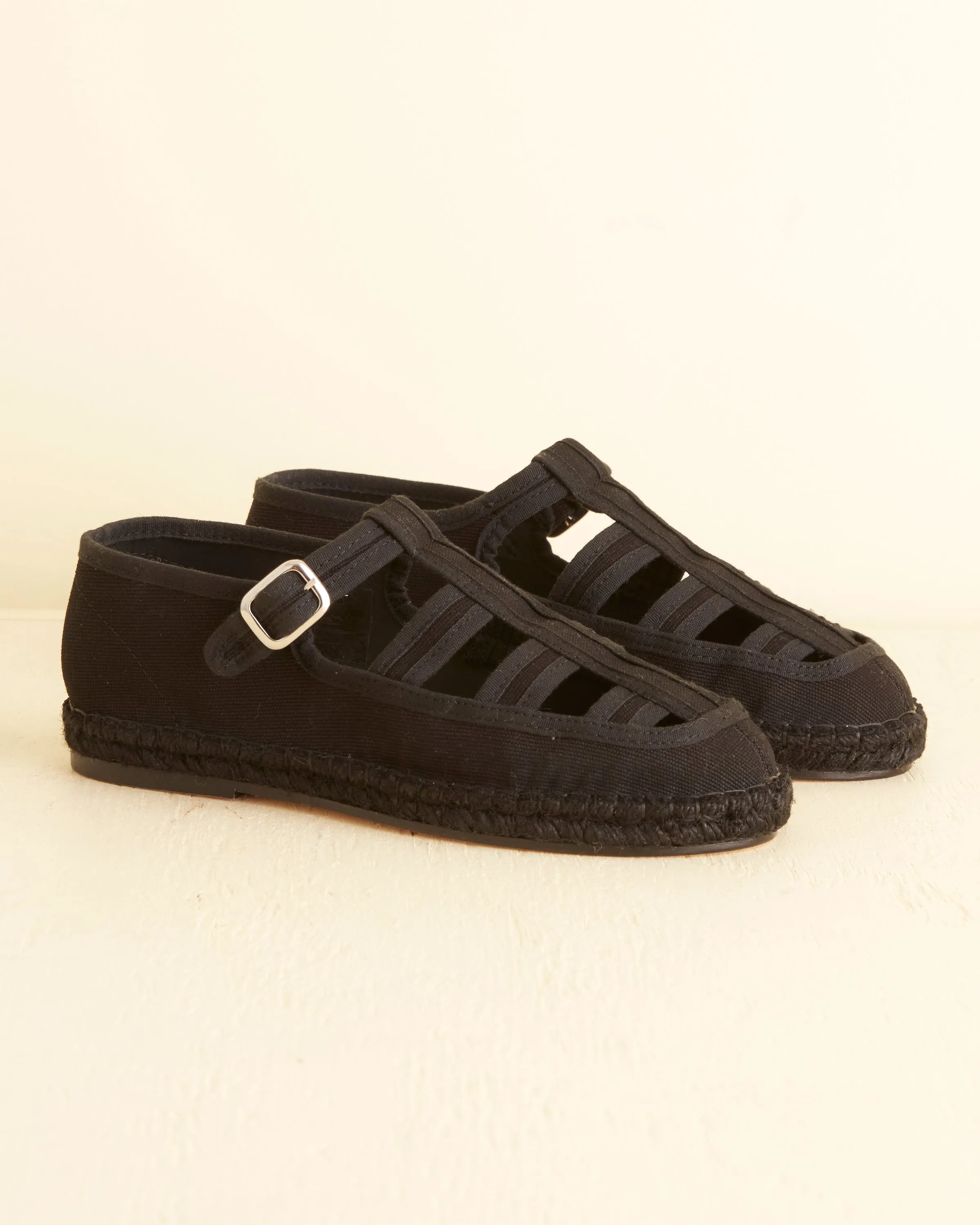 Peggy Espadrilles - Black sold by BODE