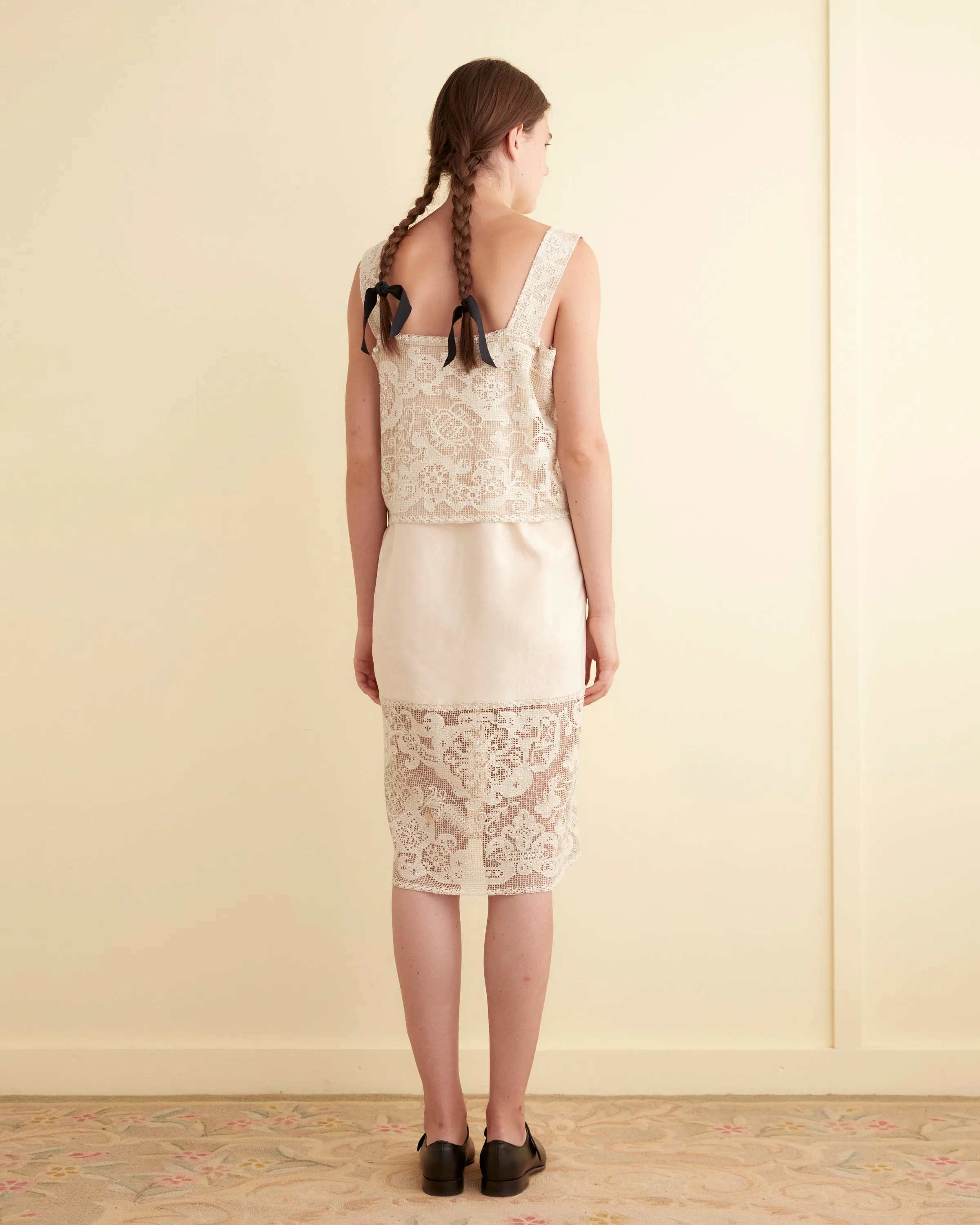 Daylily Lace Dress - S sold by BODE product image thumbnail 2