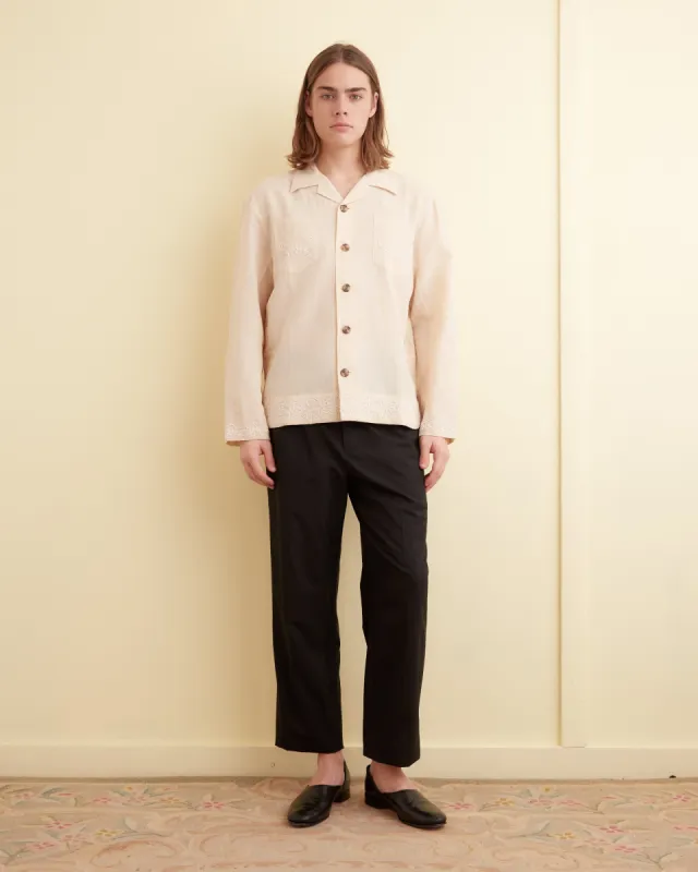 Beaded Jasmine Overshirt made by BODE