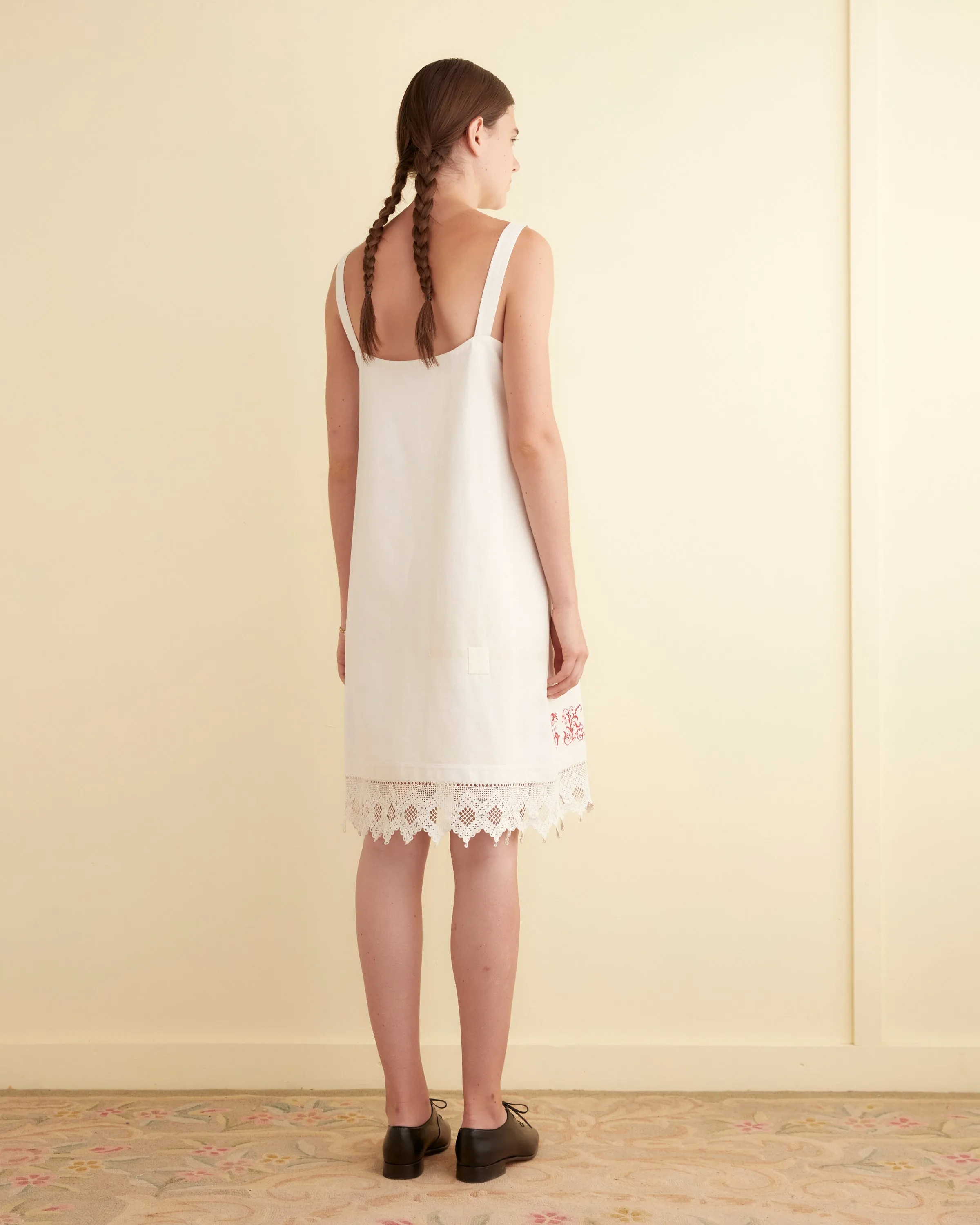 Cross-Stitch Monogram Dress - S sold by BODE product image thumbnail 3