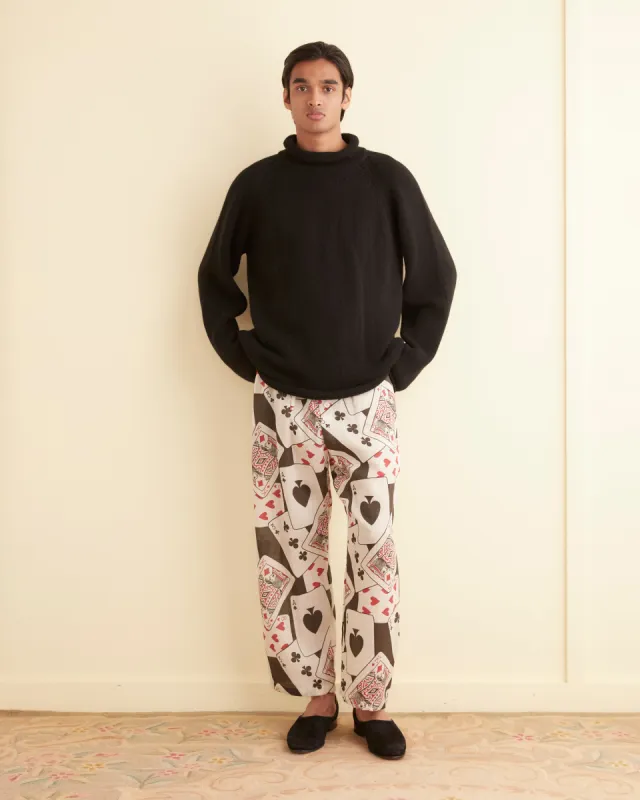 Ace of Spades Pajama Pants sold by BODE