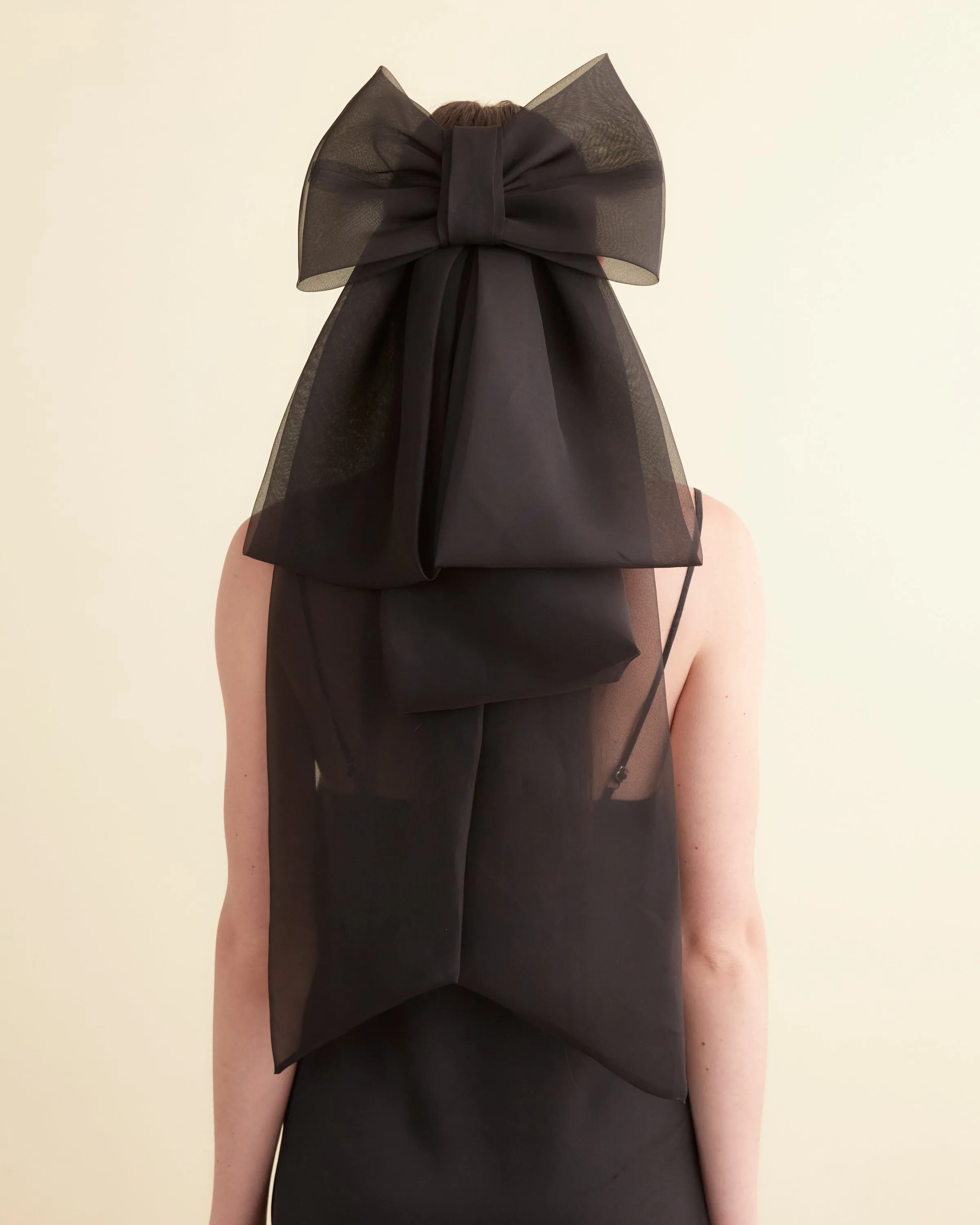 Sheer Bevel Bow Barrette sold by BODE product image thumbnail 3