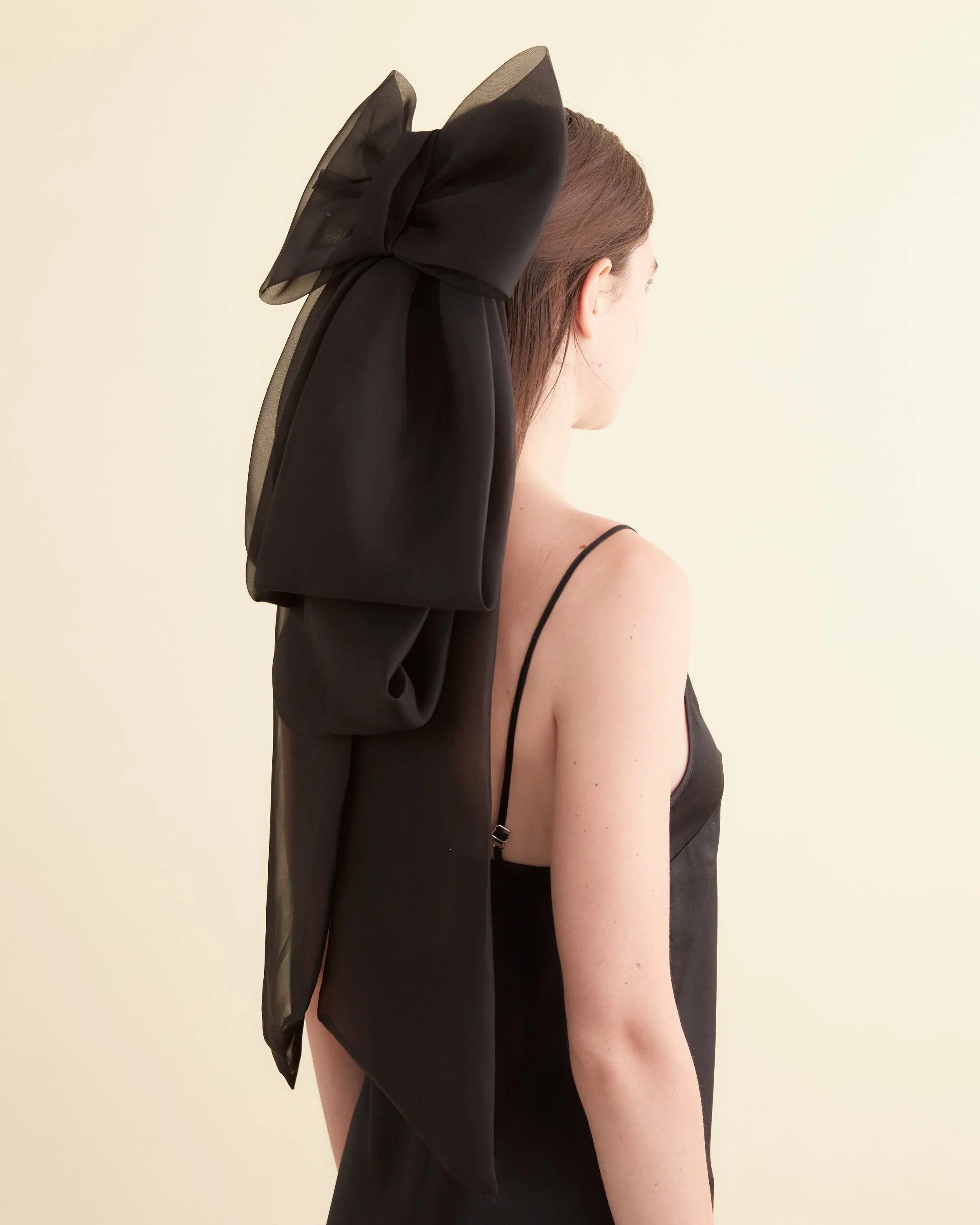 Sheer Bevel Bow Barrette sold by BODE product image thumbnail 4