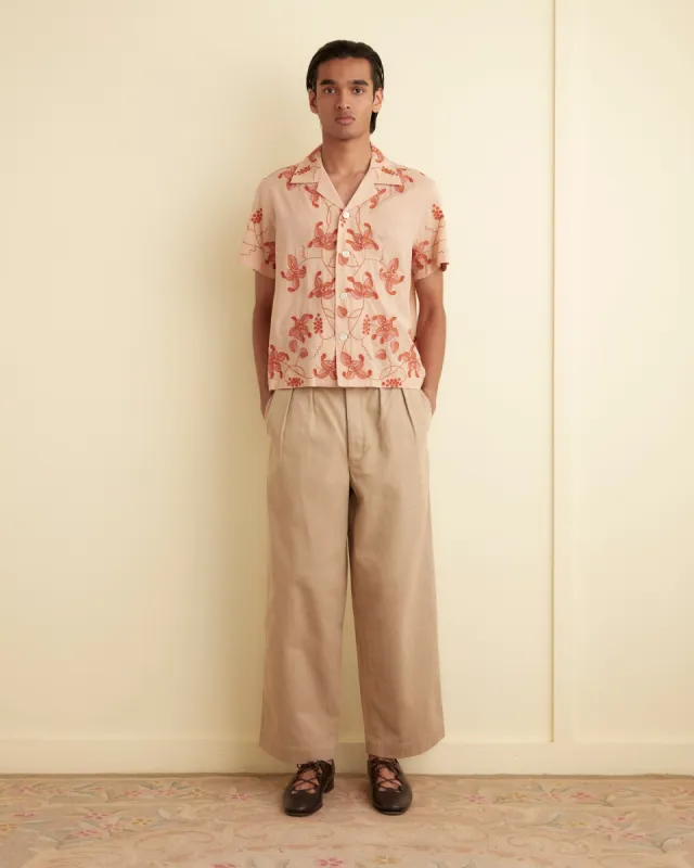 Bougainvillea Short Sleeve Shirt sold by BODE