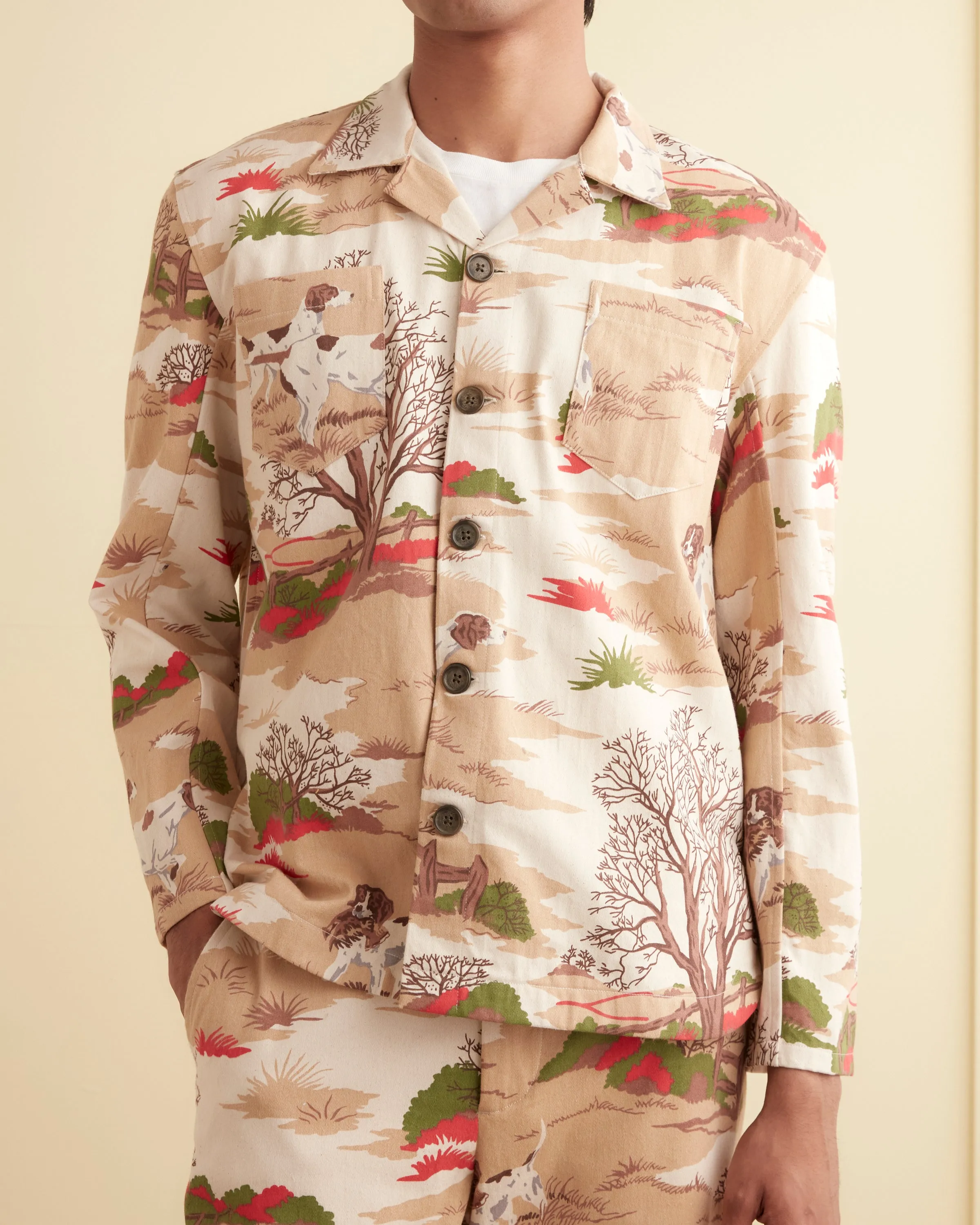 Pointing Dog Work Shirt sold by BODE product image thumbnail 2