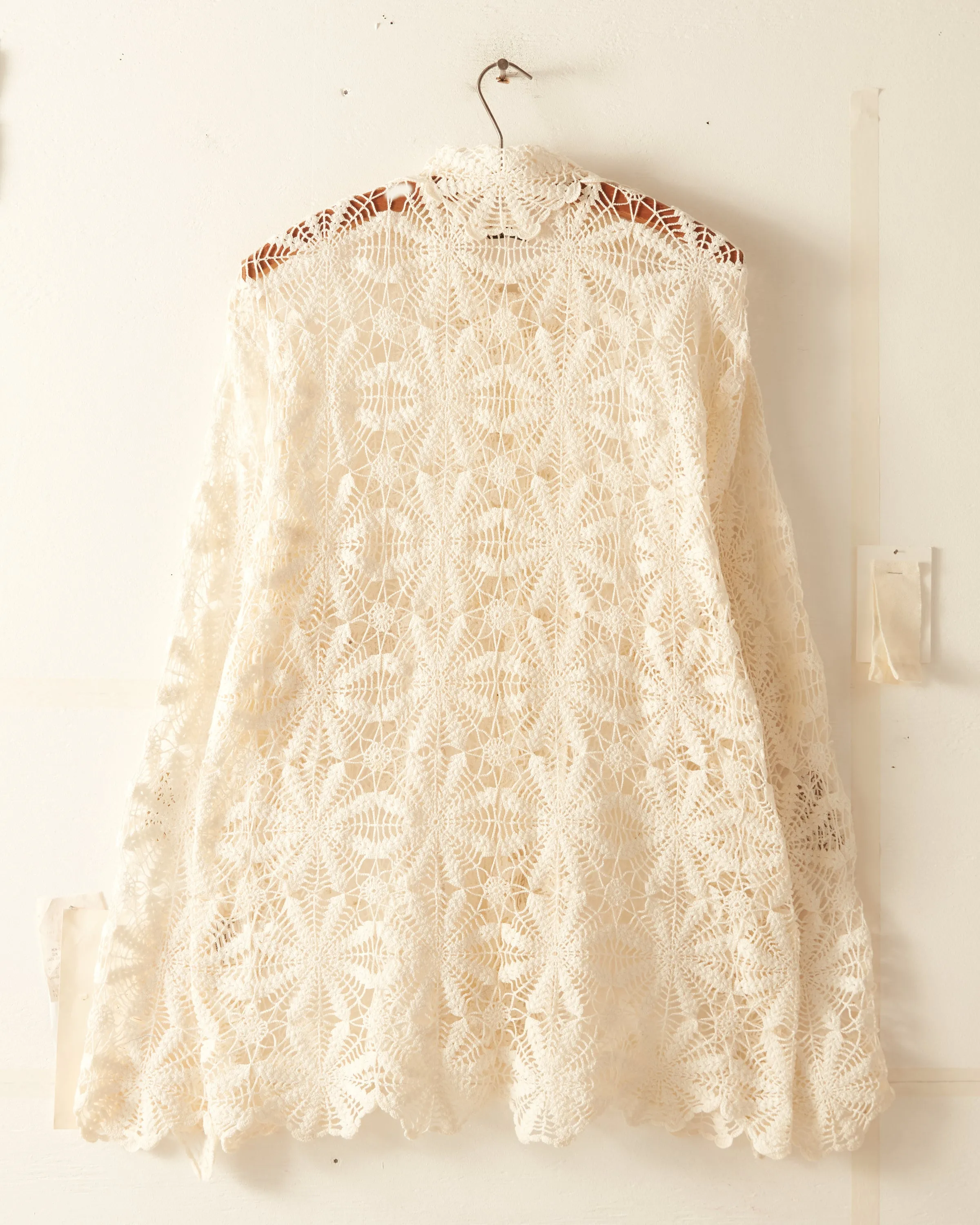 Matera Flake Crochet Shirt - M/L sold by BODE product image thumbnail 3