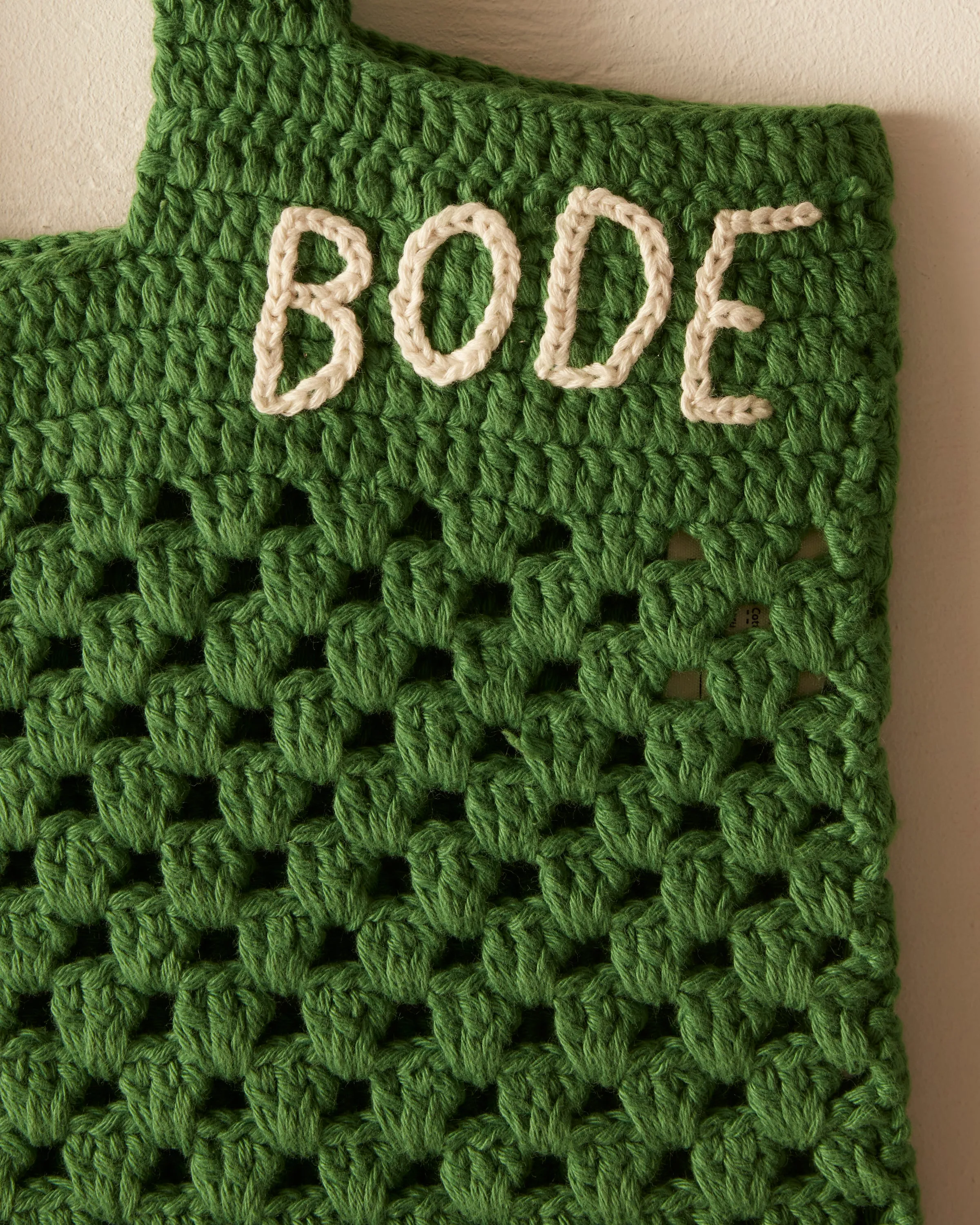 Crochet Tote - Green sold by BODE product image thumbnail 2