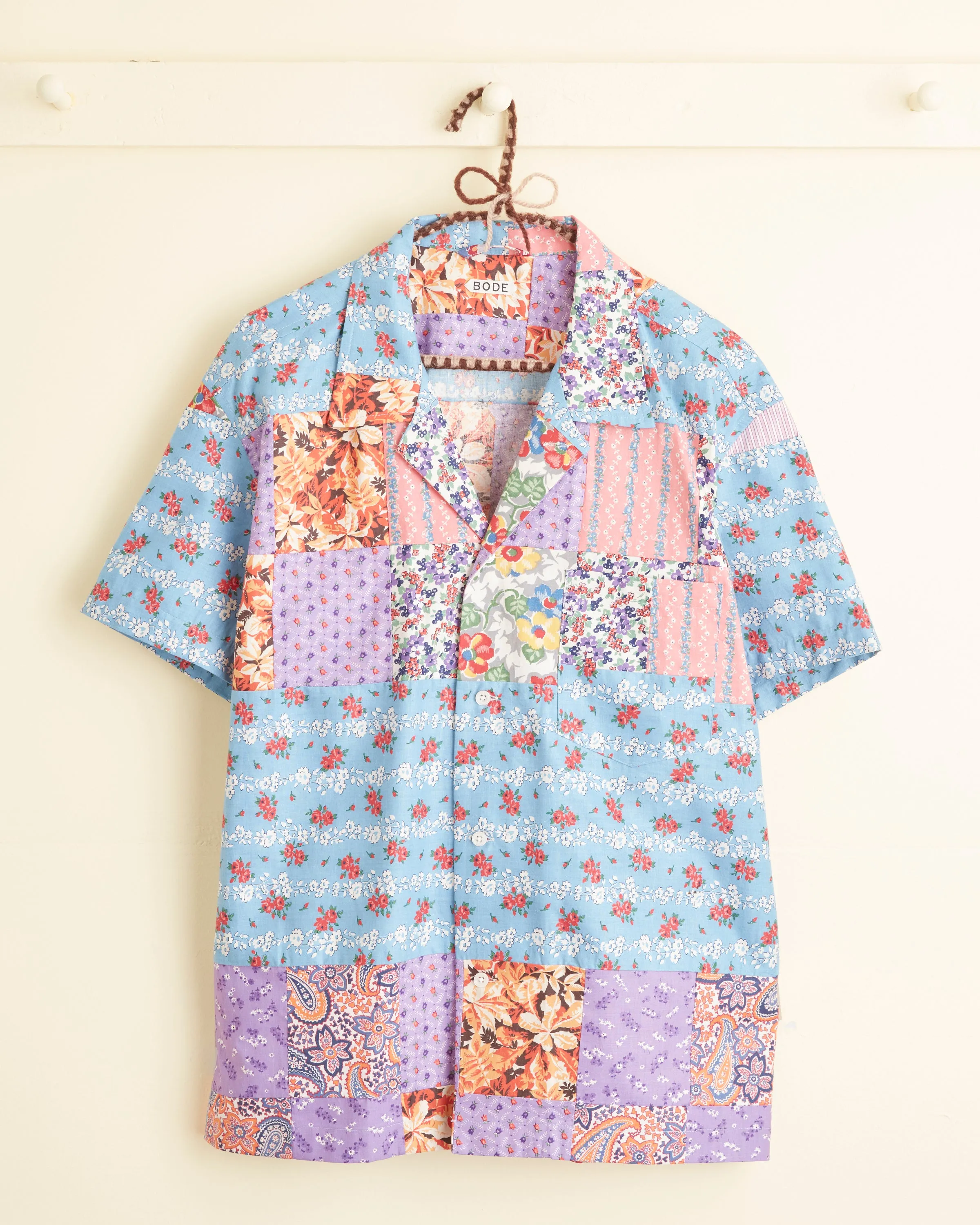 Floret Field Short Sleeve Shirt - XL sold by BODE